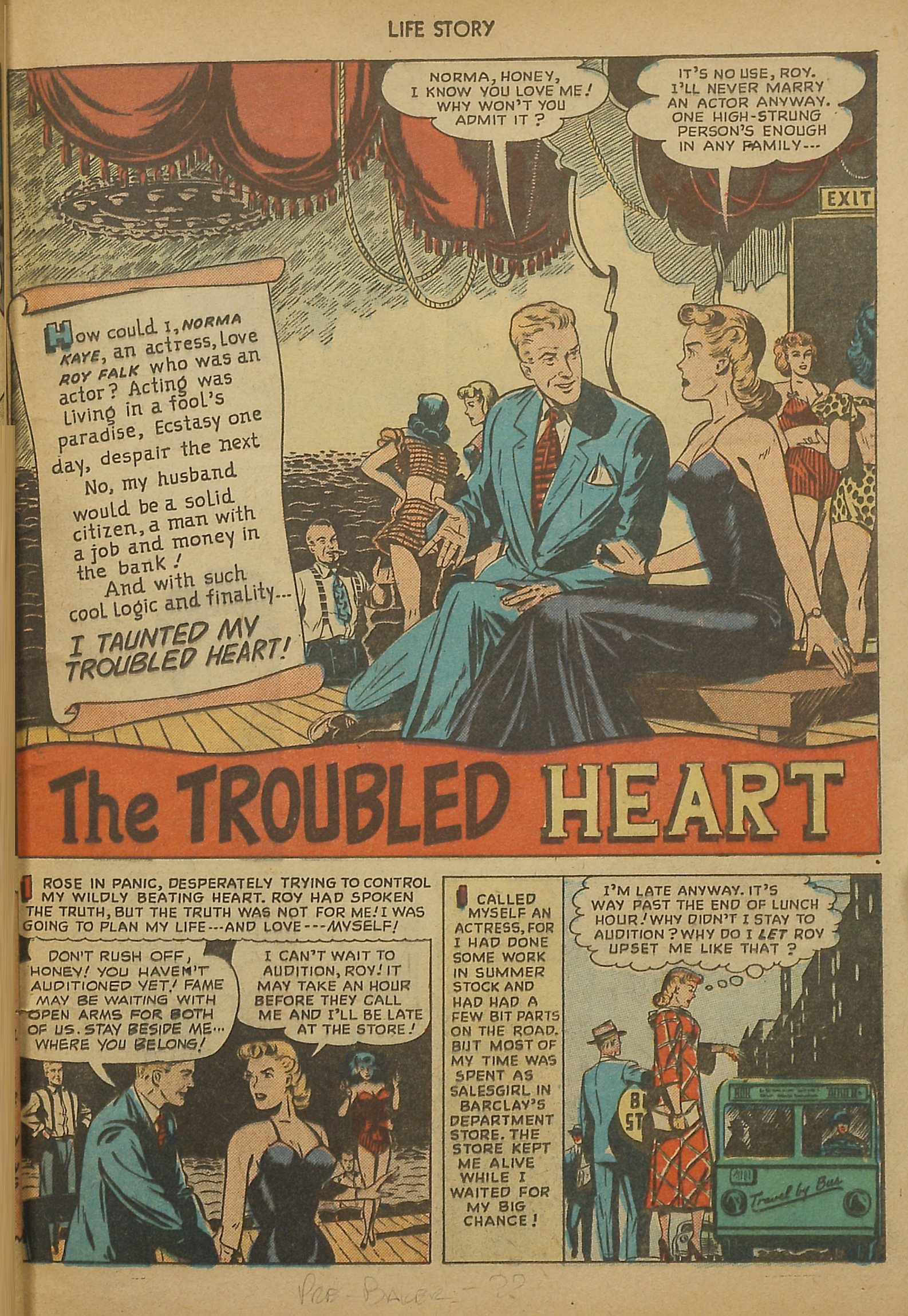 Read online Life Story comic -  Issue #1 - 41
