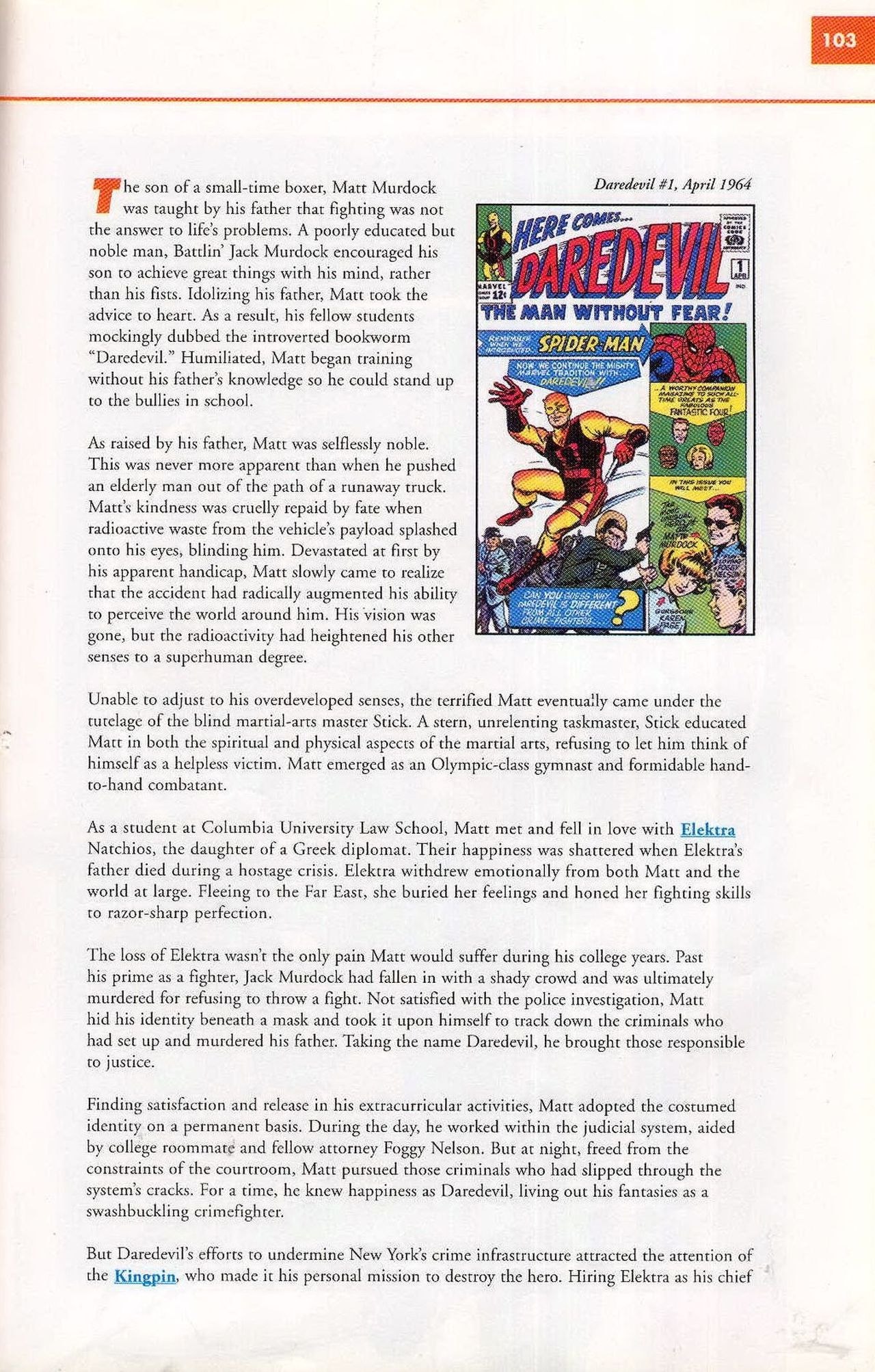 Read online Marvel Encyclopedia comic -  Issue # TPB 1 - 101