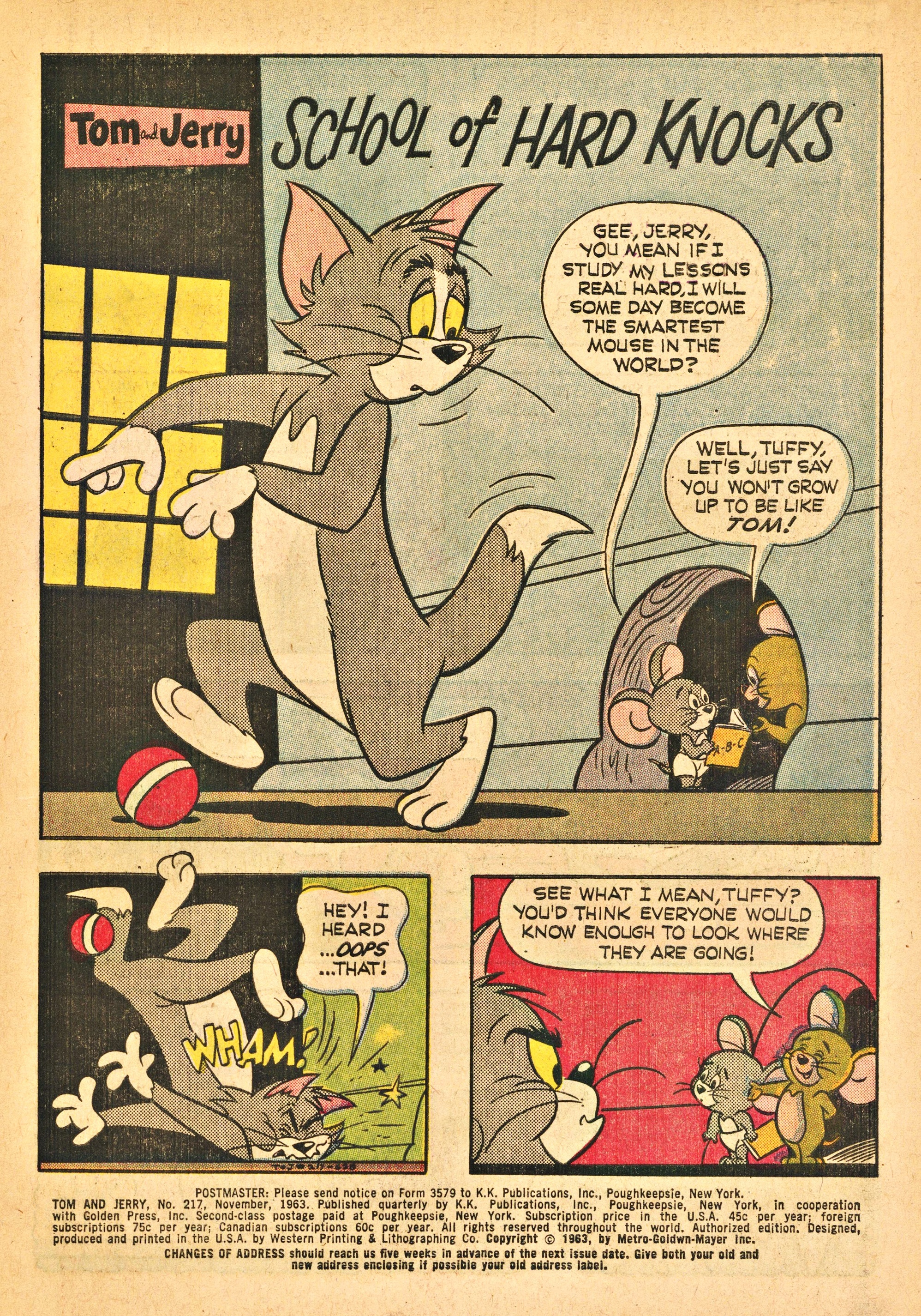 Read online Tom and Jerry comic -  Issue #217 - 3