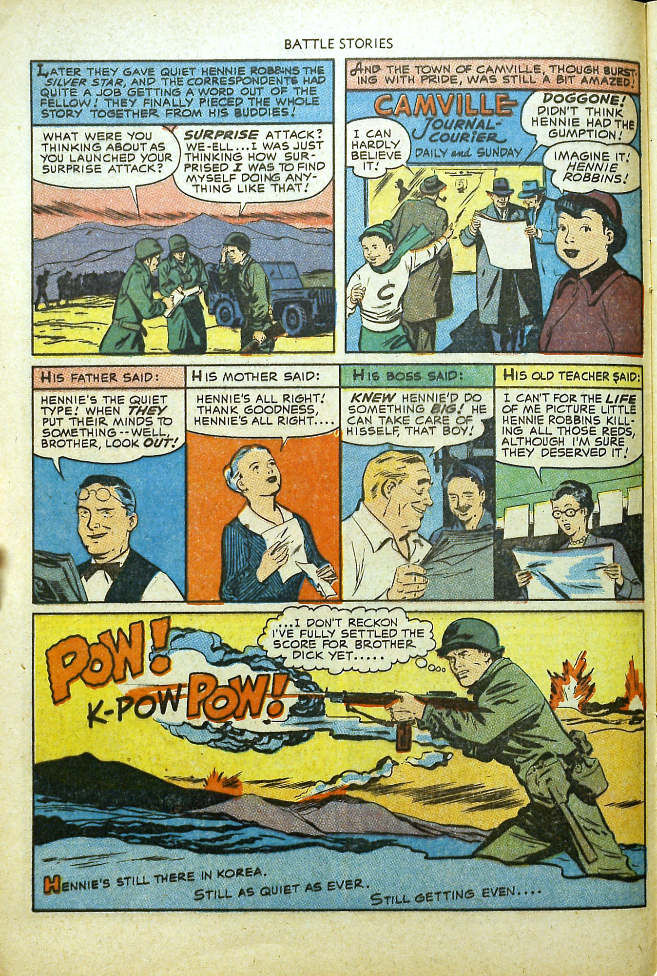 Read online Battle Stories comic -  Issue #9 - 8