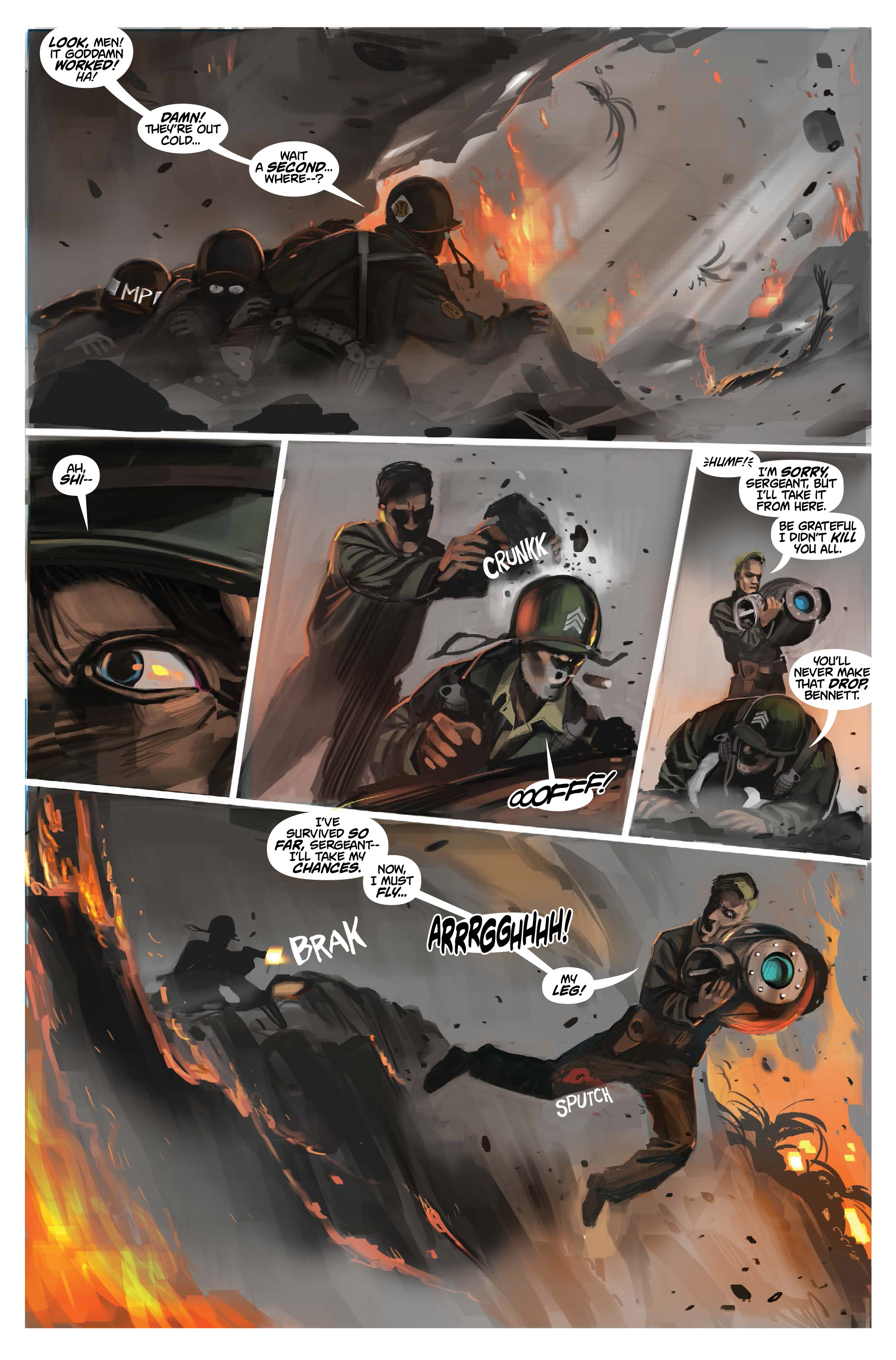 Read online Chronos Commandos: Dawn Patrol comic -  Issue #4 - 5