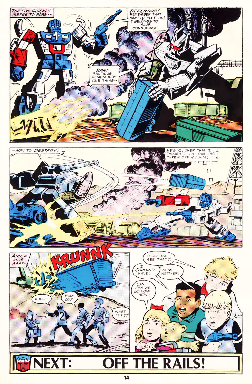 Read online The Transformers (UK) comic -  Issue #141 - 14