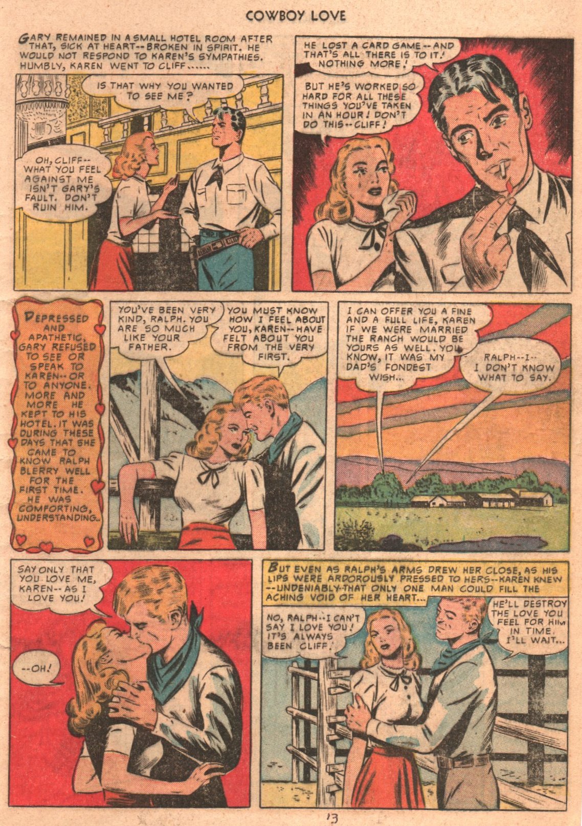 Read online Cowboy Love comic -  Issue #10 - 12