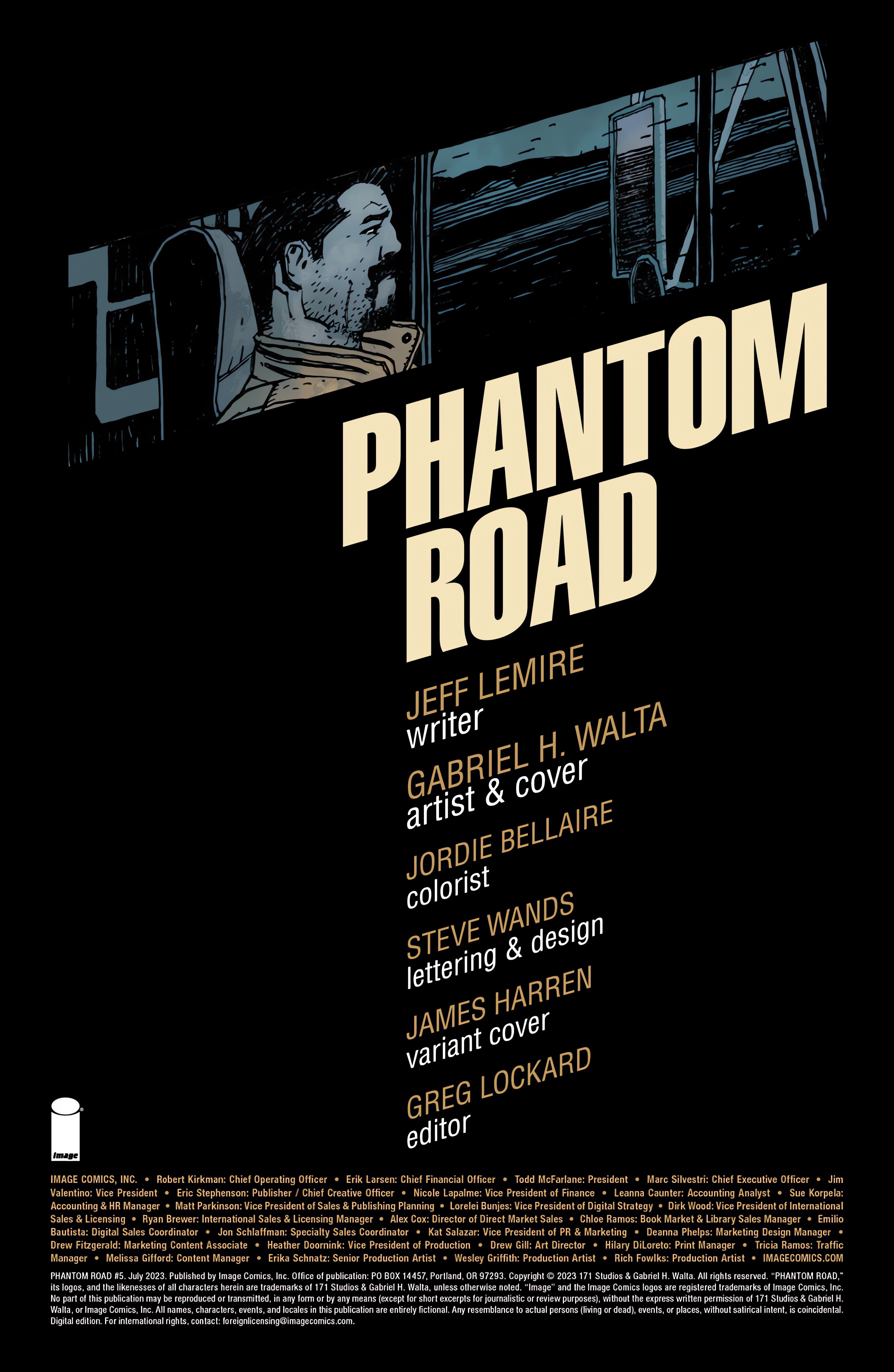 Read online Phantom Road comic -  Issue #5 - 2