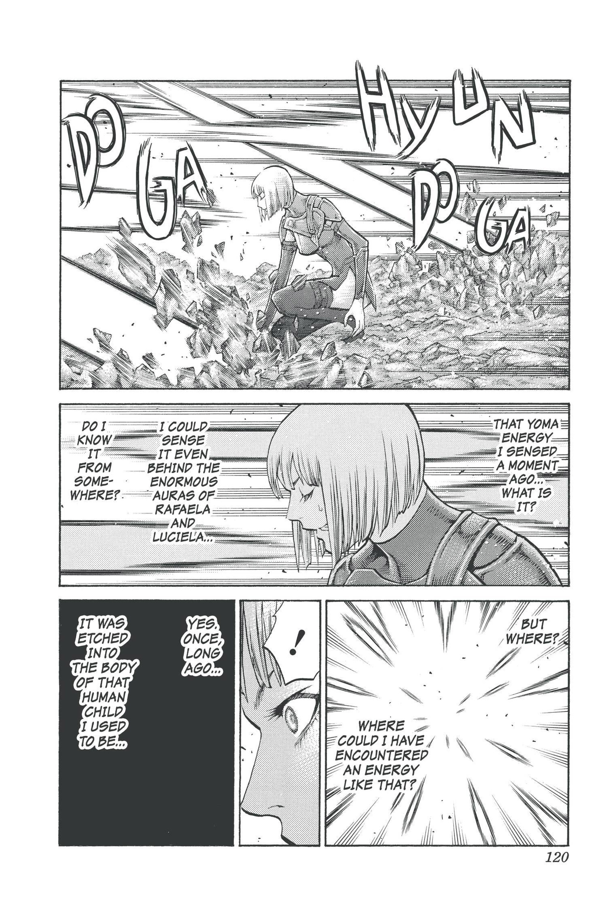 Read online Claymore comic -  Issue #18 - 108