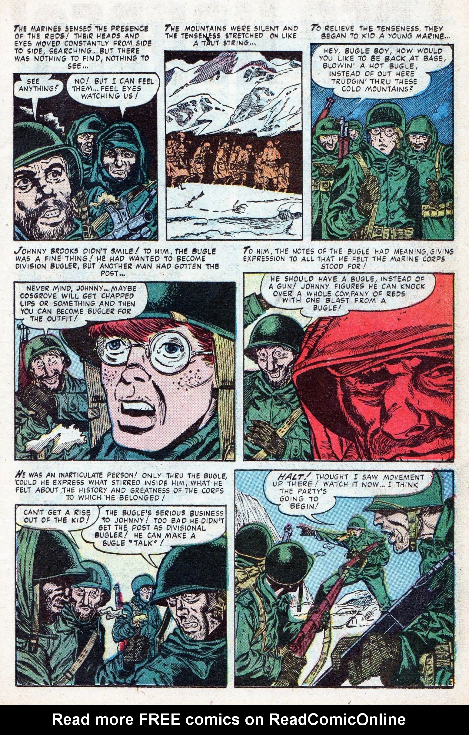 Read online Marines in Action comic -  Issue #3 - 11
