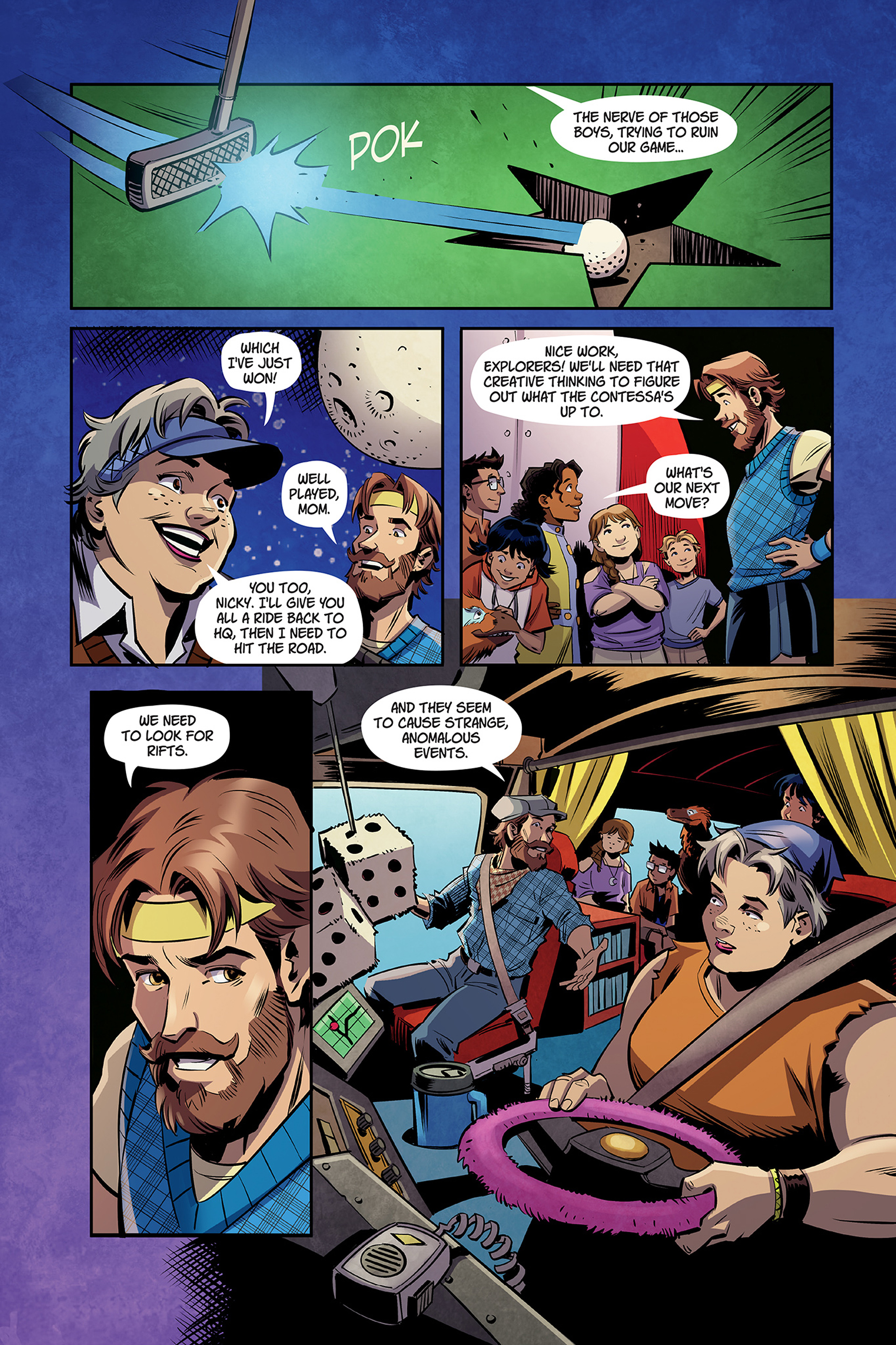 Read online Trackers Presents: Captain Nick & The Explorer Society - Compass of Mems comic -  Issue # TPB (Part 1) - 73