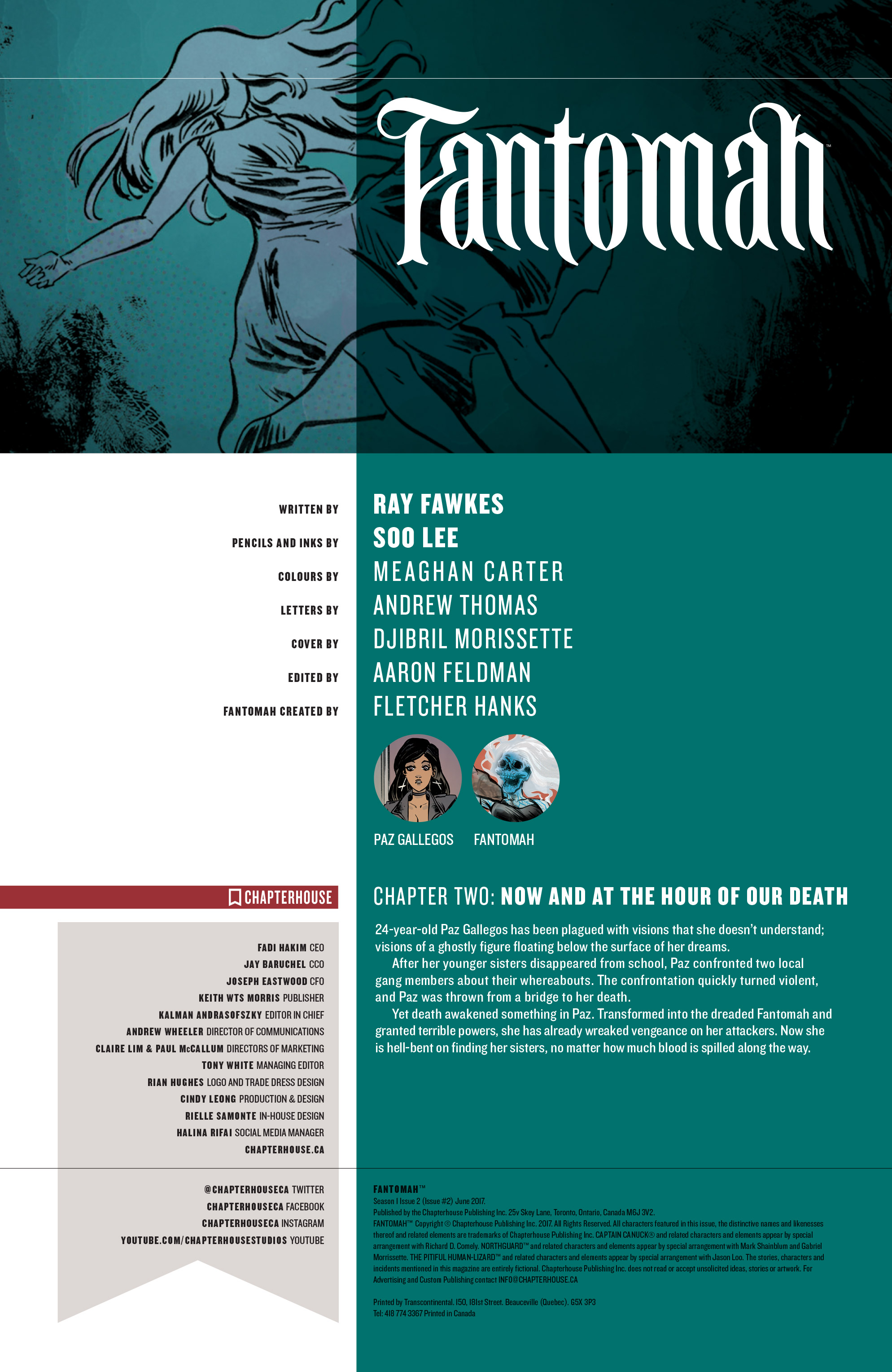 Read online Fantomah comic -  Issue #2 - 2