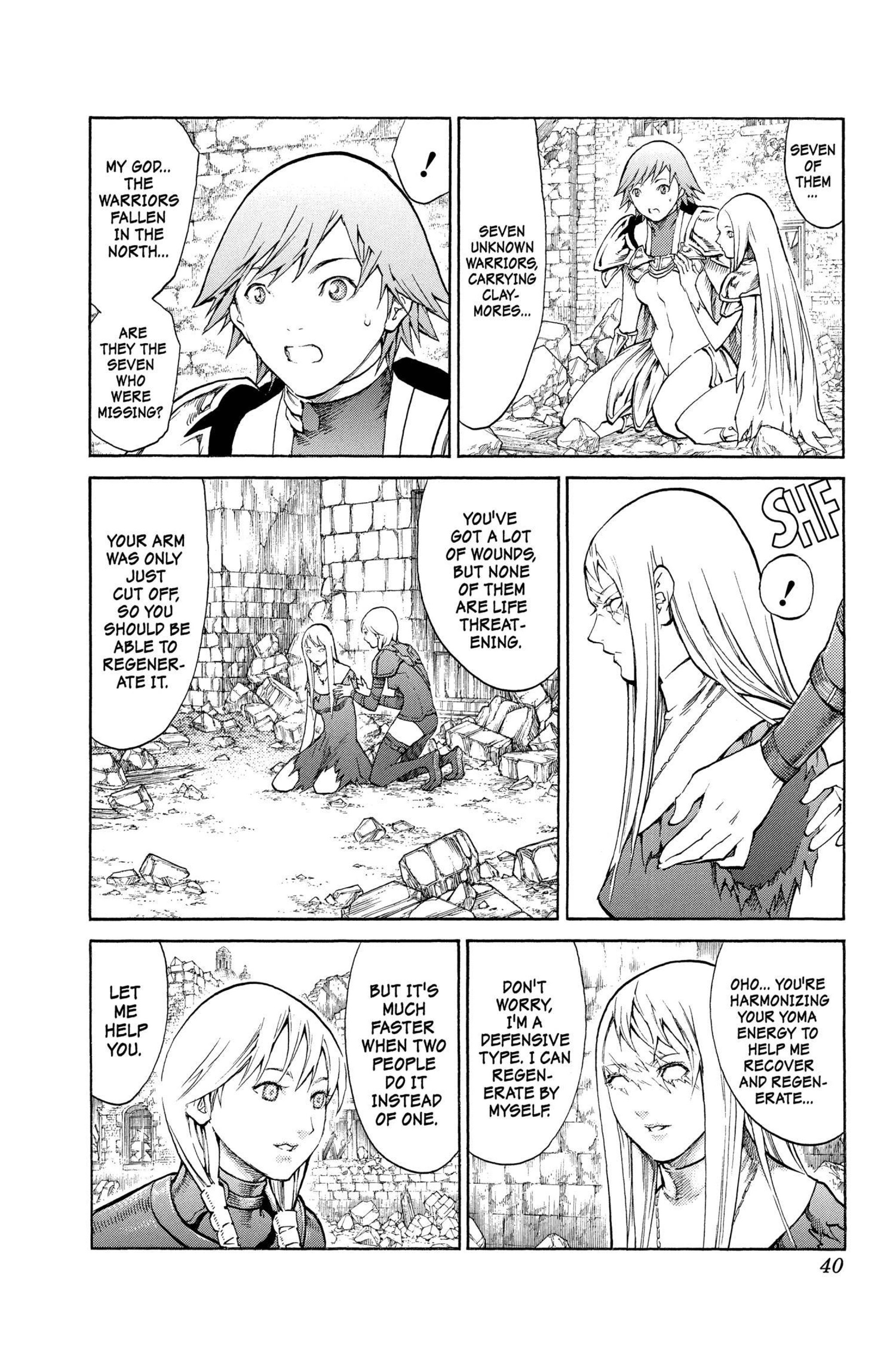 Read online Claymore comic -  Issue #15 - 36