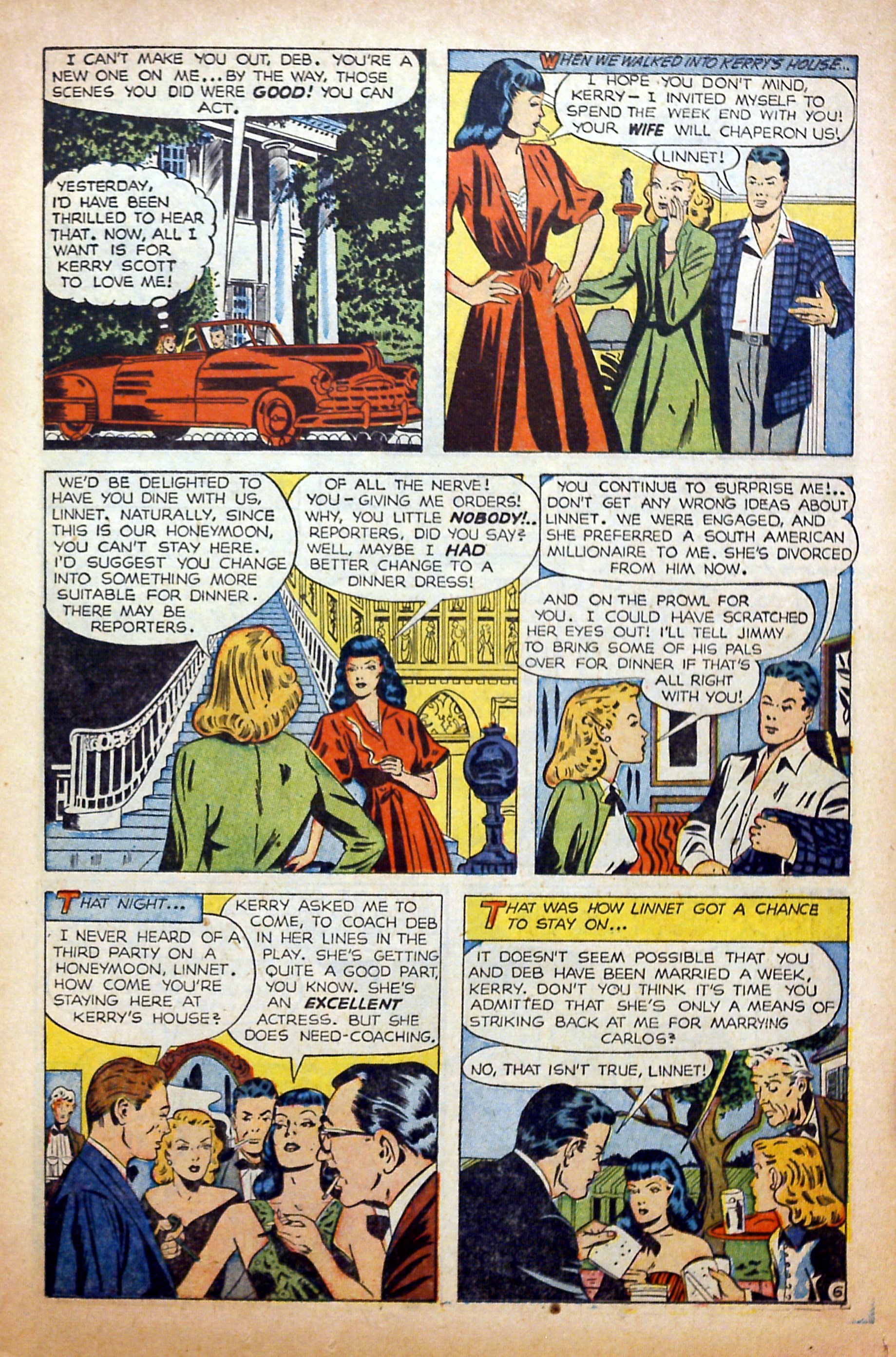 Read online Glamorous Romances comic -  Issue #74 - 15