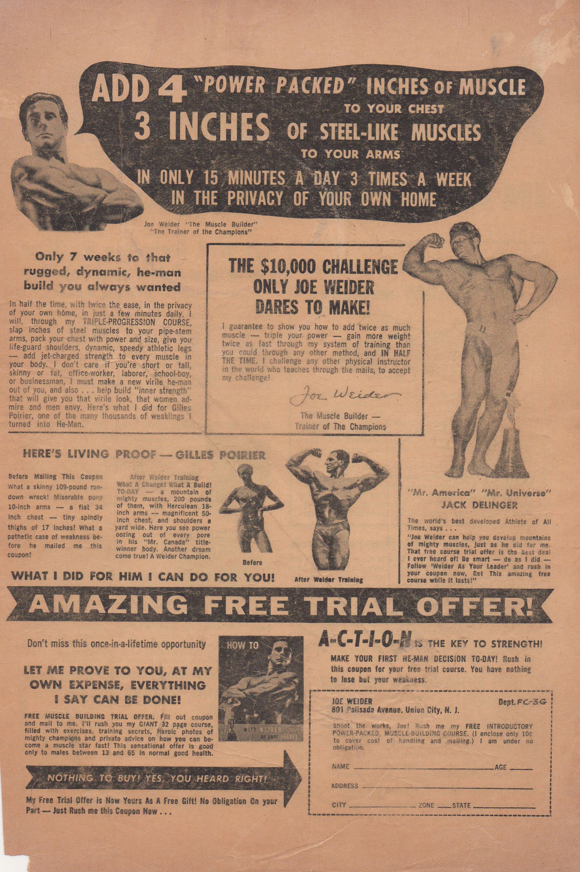 Read online Men in Action (1957) comic -  Issue #6 - 35
