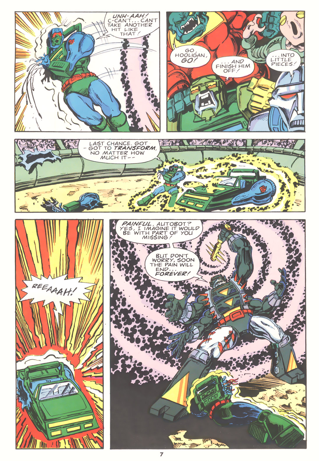 Read online The Transformers (UK) comic -  Issue #170 - 7