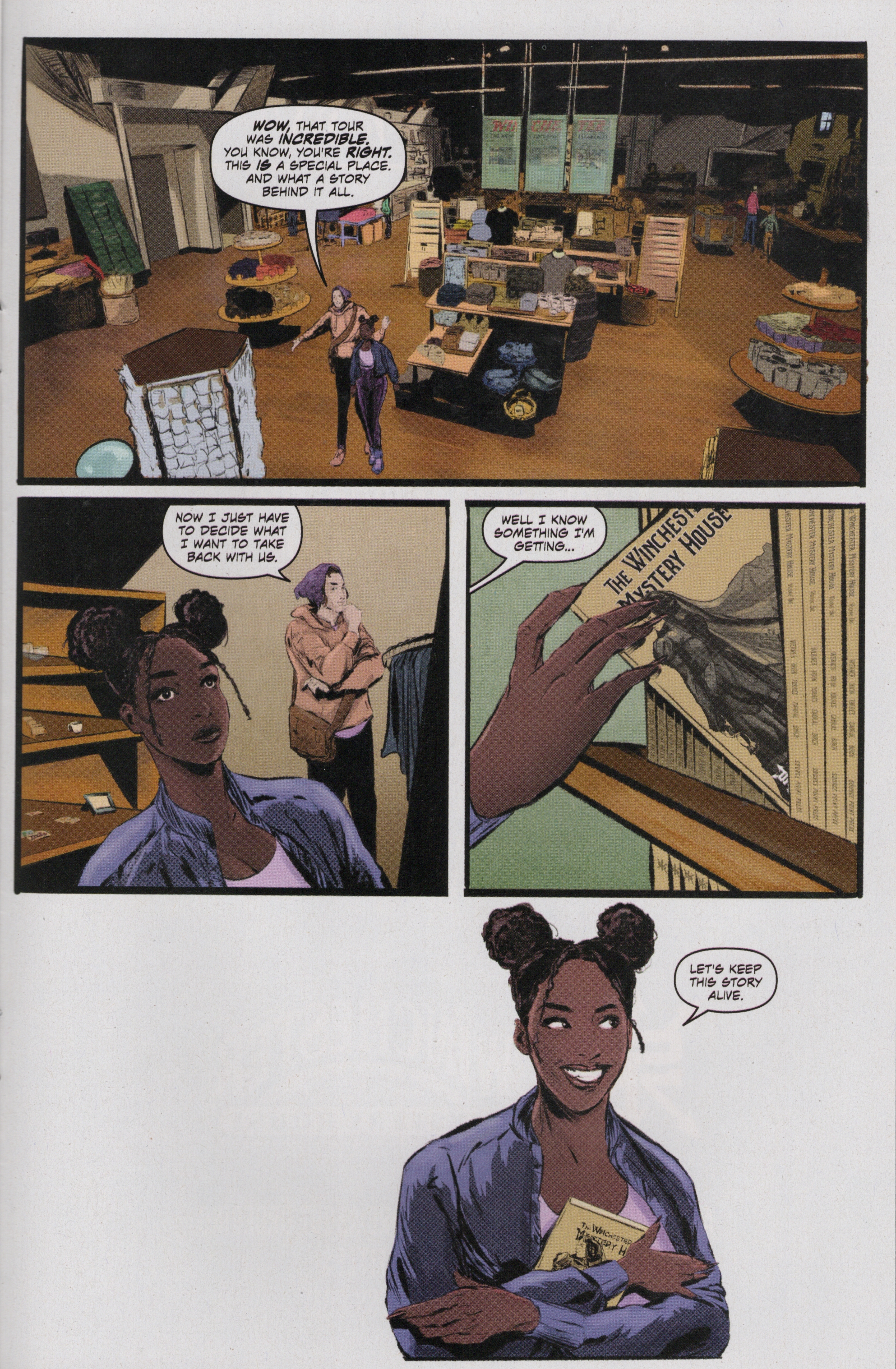 Read online Free Comic Book Day 2022 comic -  Issue # Source Point Press The Winchester Mystery House - 21