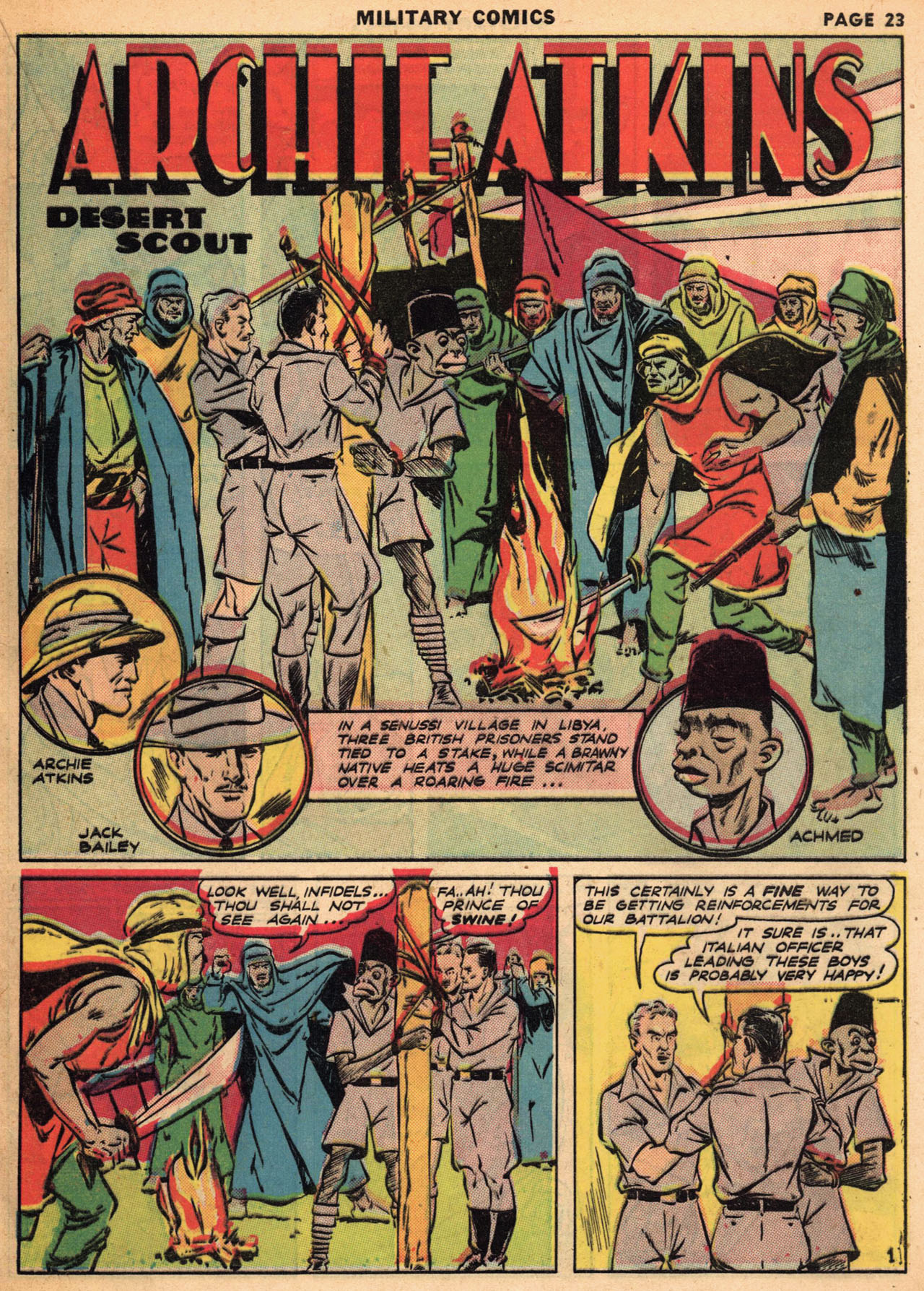 Read online Military Comics comic -  Issue #1 - 25