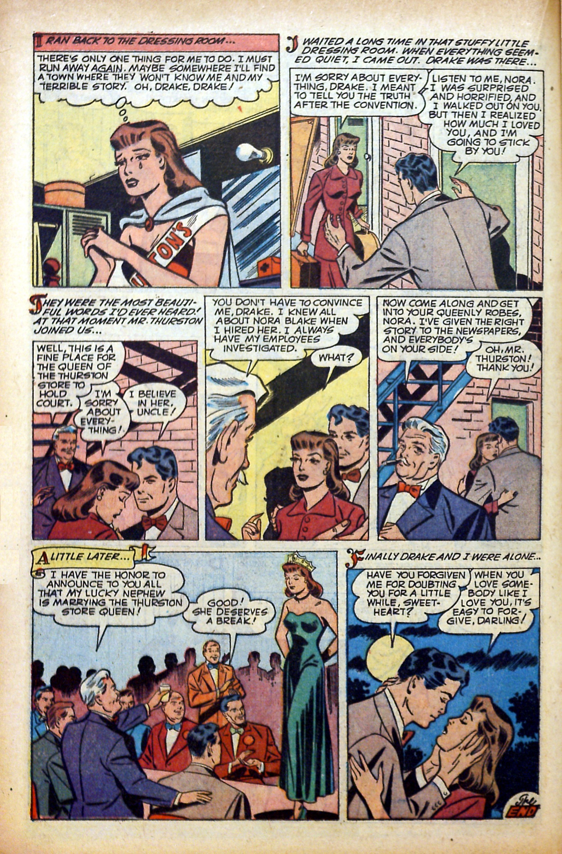 Read online Glamorous Romances comic -  Issue #70 - 16