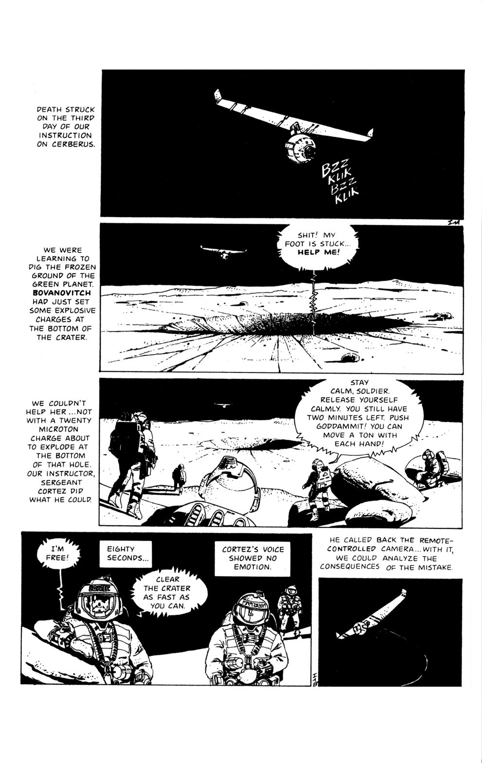 Read online The Forever War comic -  Issue #1 - 2