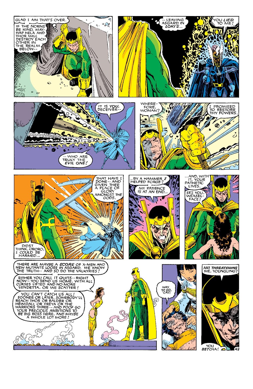 New Mutants Epic Collection issue TPB Asgardian Wars (Part 2) - Page 84