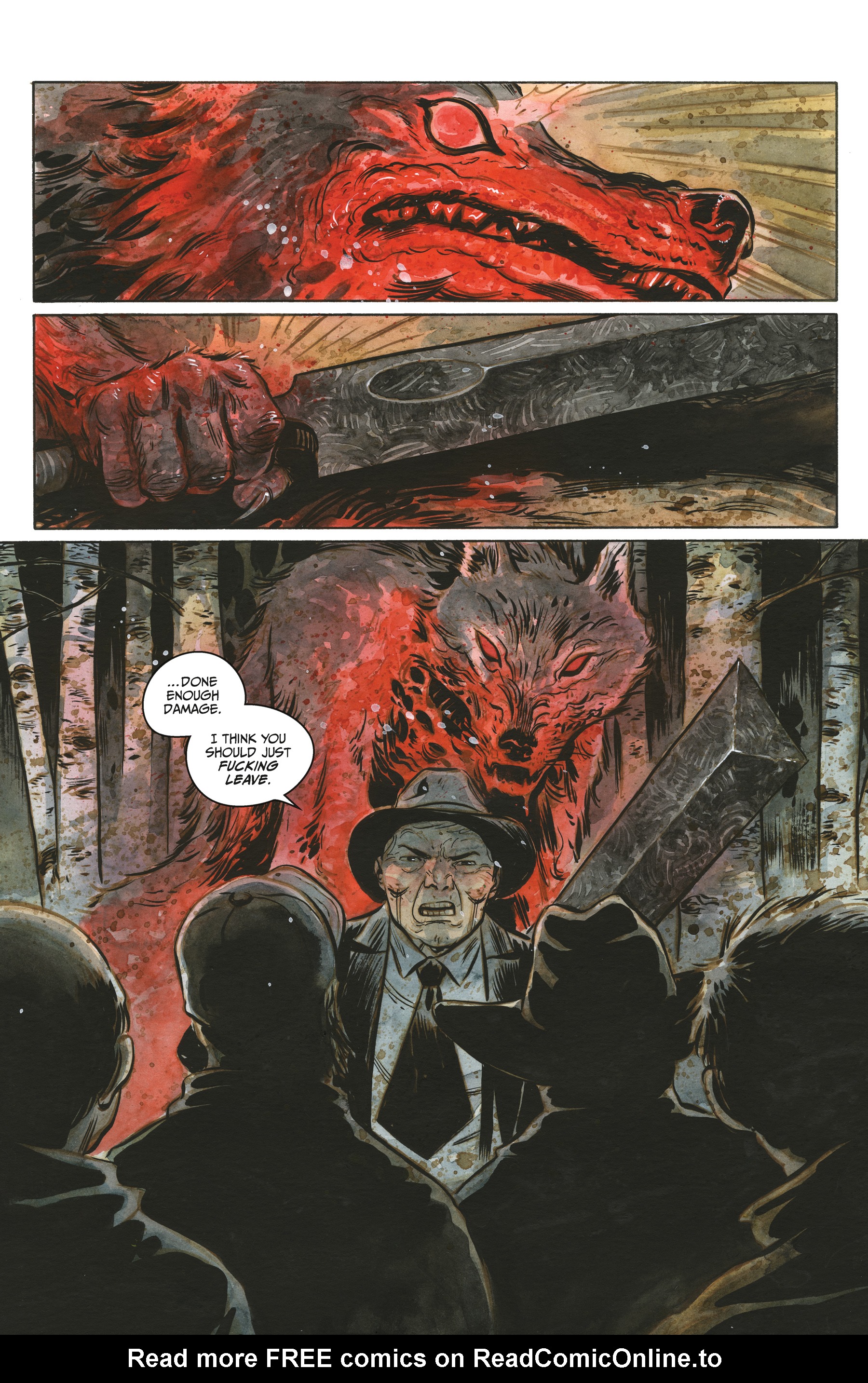 Read online The Lonesome Hunters: The Wolf Child comic -  Issue #3 - 23