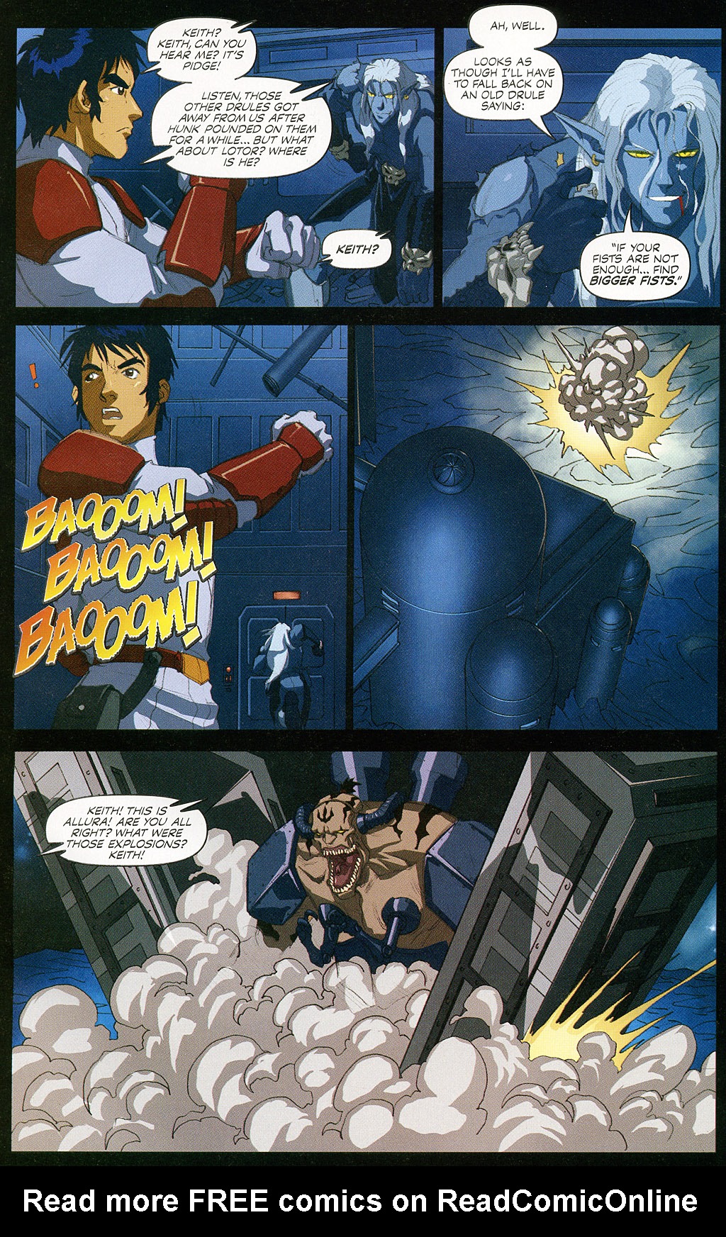Read online Voltron: Defender of the Universe comic -  Issue #4 - 23