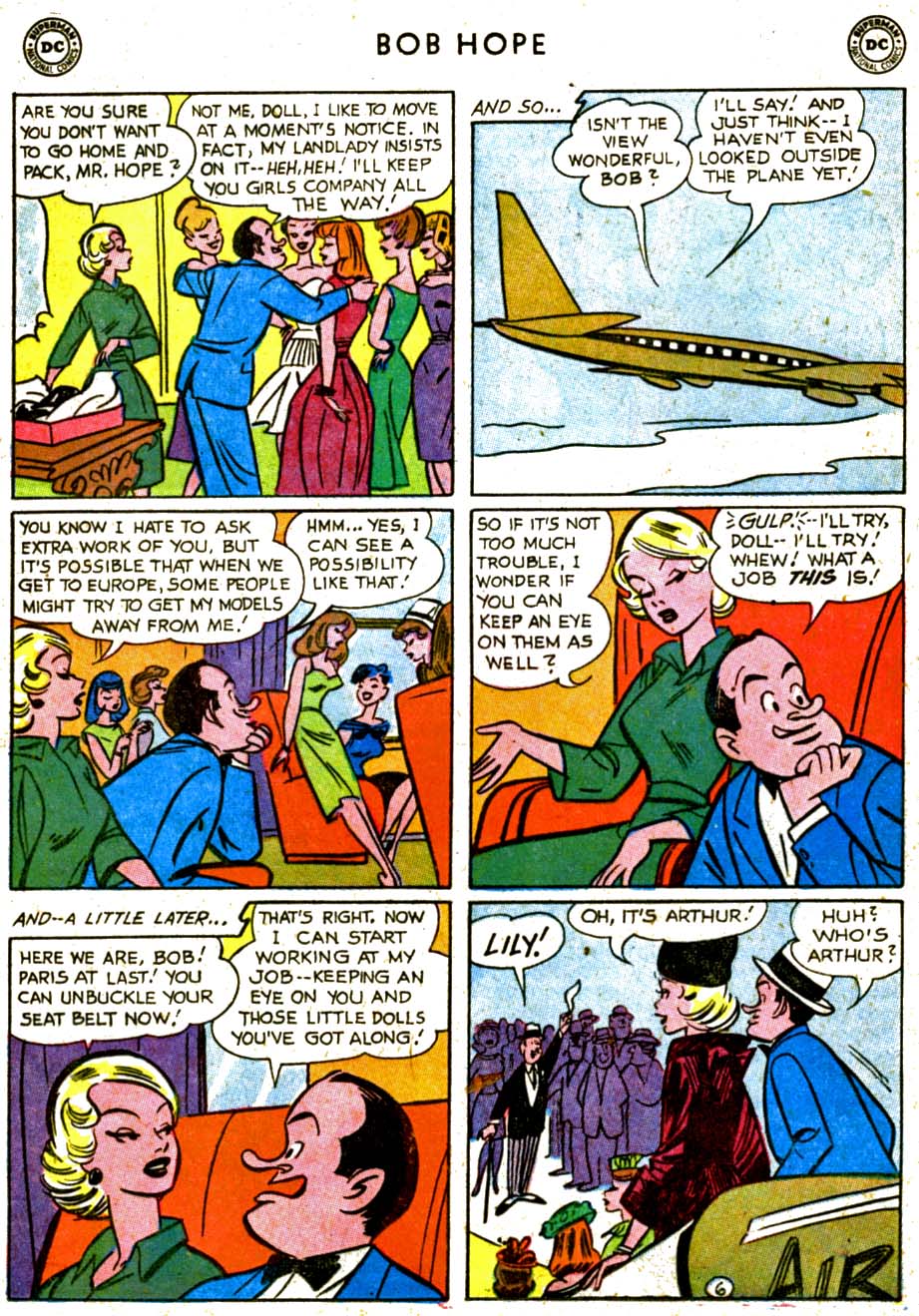 Read online The Adventures of Bob Hope comic -  Issue #66 - 8