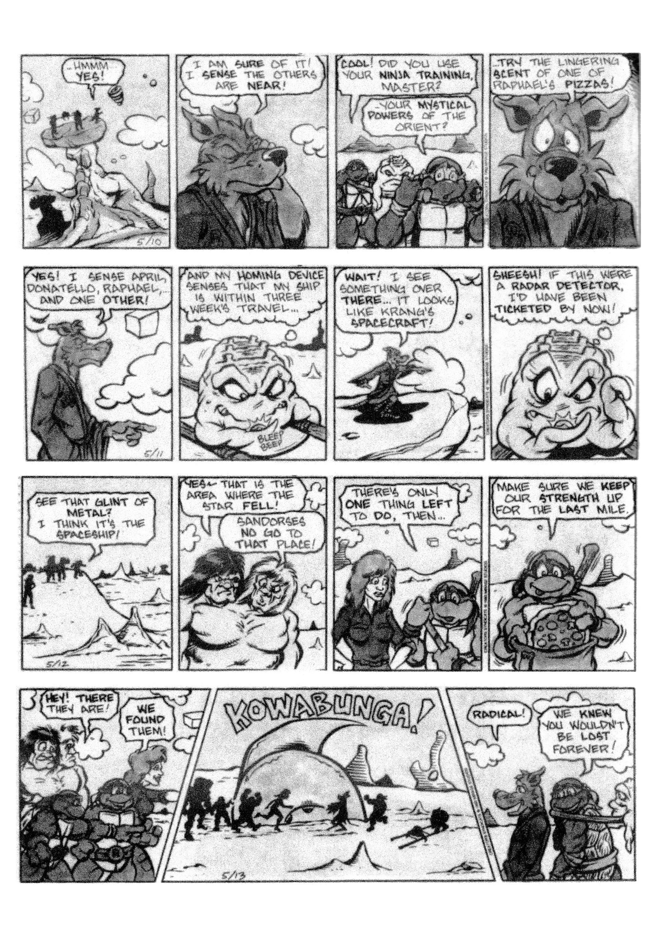 Read online Teenage Mutant Ninja Turtles: Complete Newspaper Daily Comic Strip Collection comic -  Issue # TPB 2 (Part 2) - 75