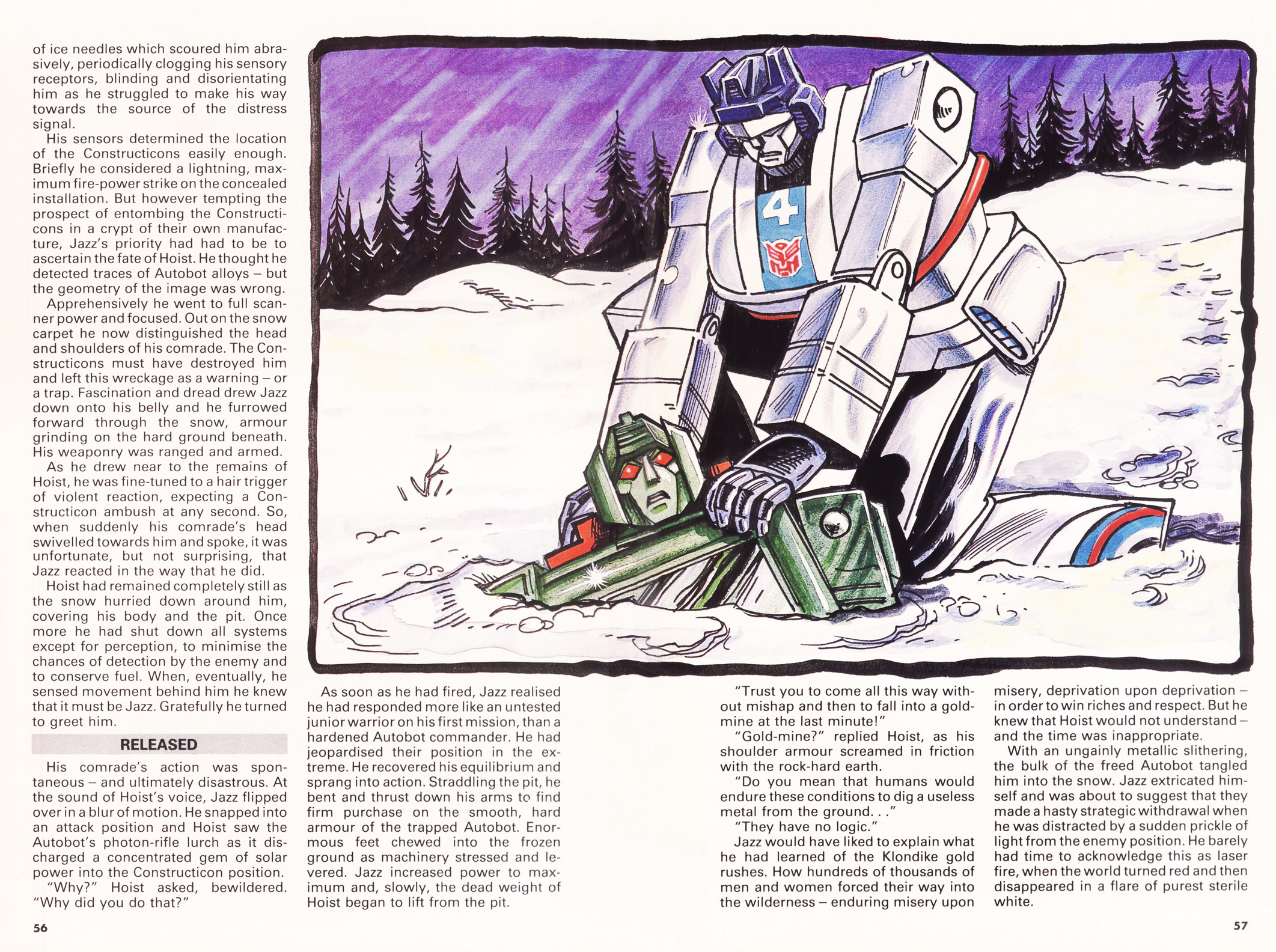 Read online The Transformers Annual comic -  Issue #1986 - 54