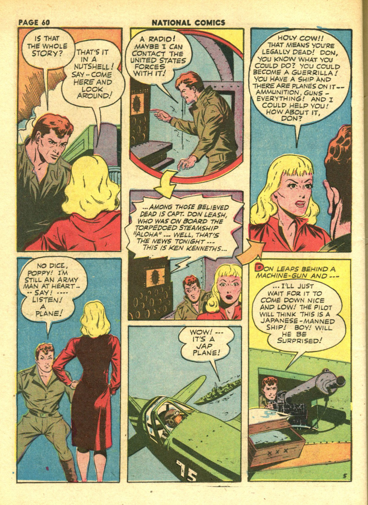 Read online National Comics comic -  Issue #32 - 62