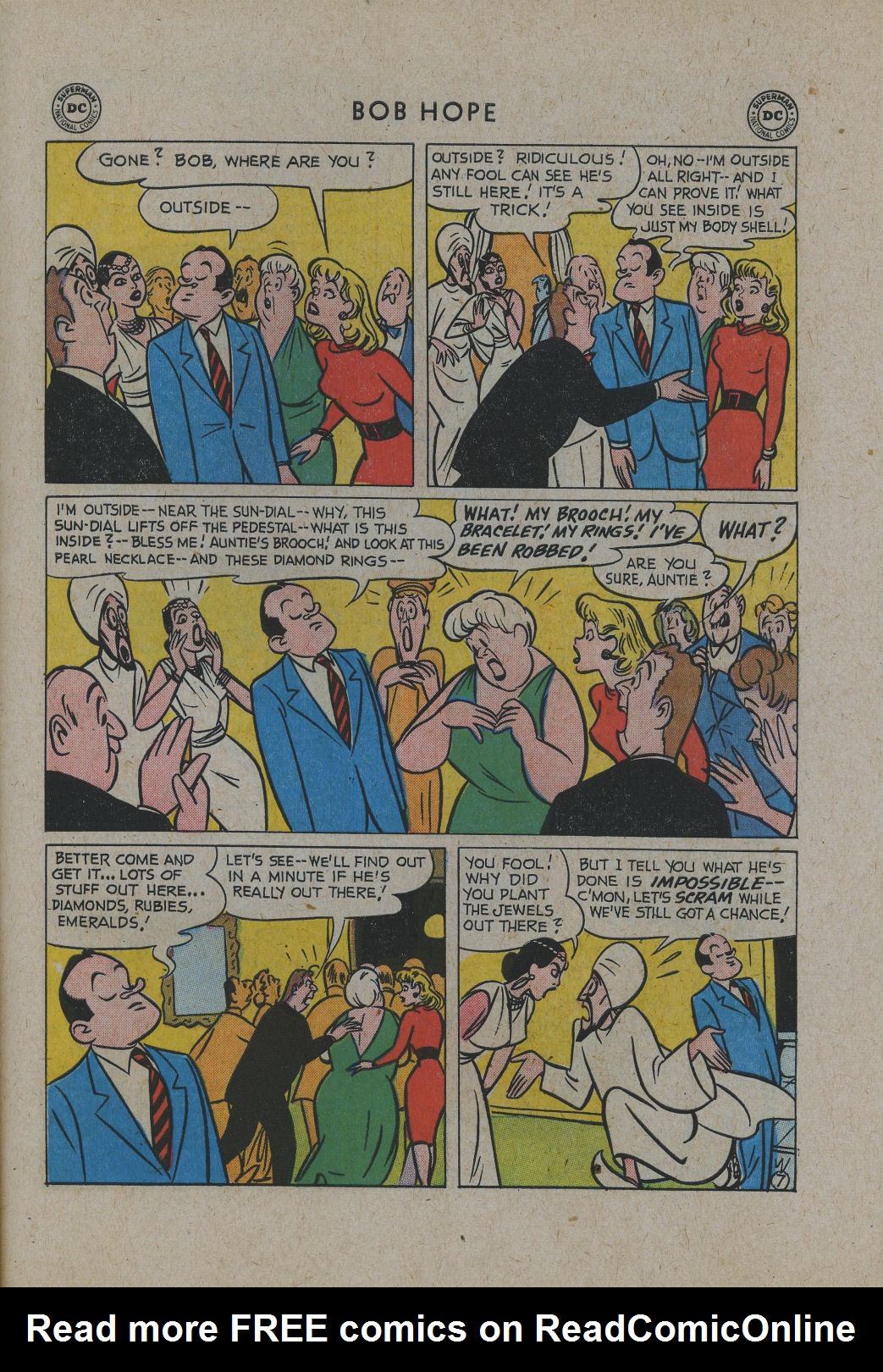 Read online The Adventures of Bob Hope comic -  Issue #52 - 31