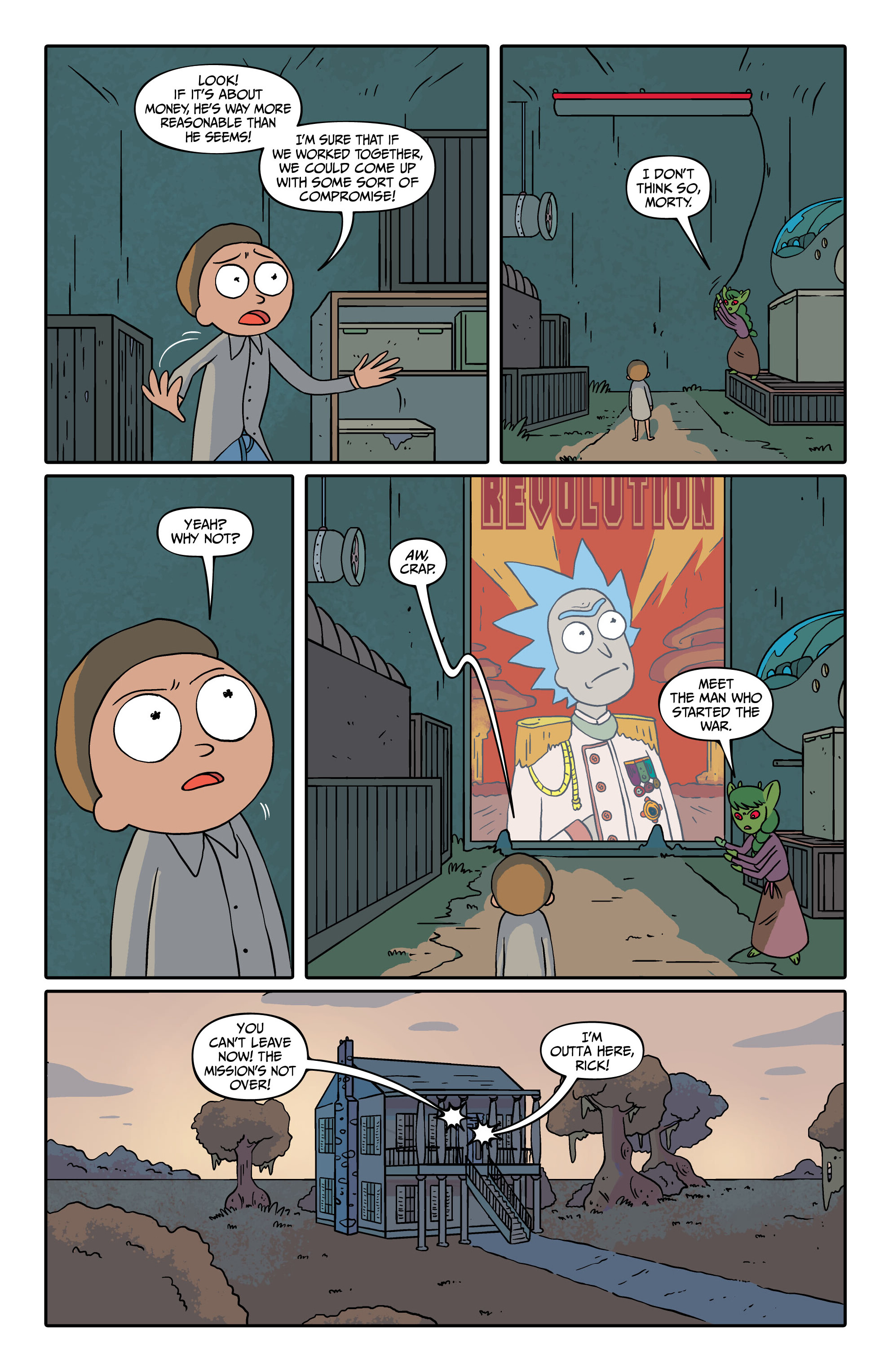 Read online Rick and Morty: Annihilation Tour comic -  Issue # TPB - 45