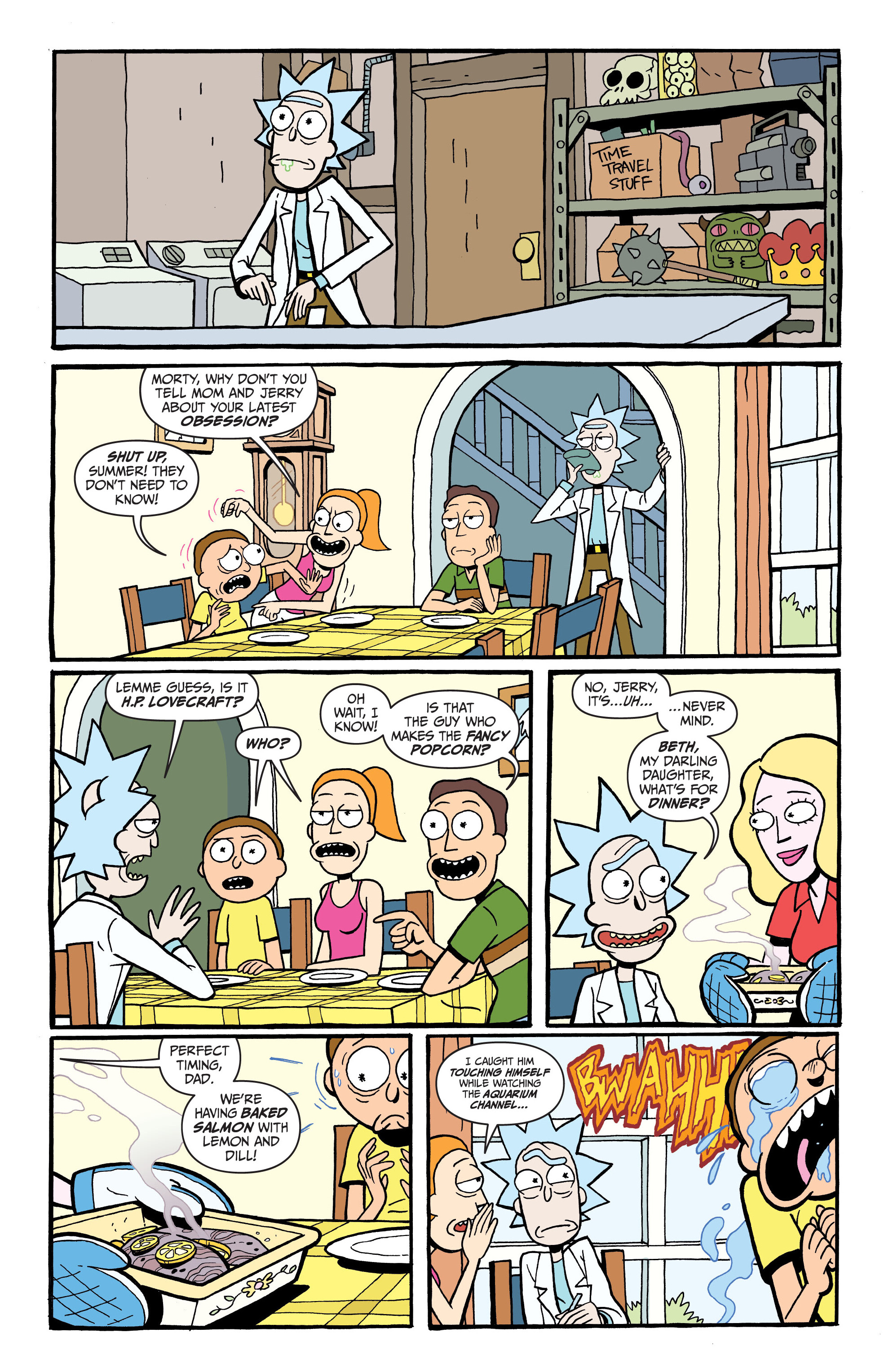 Read online Rick and Morty: vs. Cthulhu comic -  Issue # TPB - 97