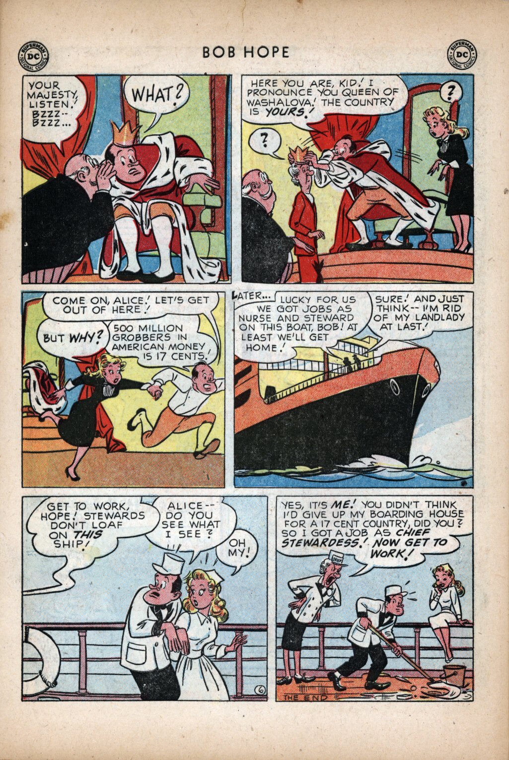 Read online The Adventures of Bob Hope comic -  Issue #11 - 40