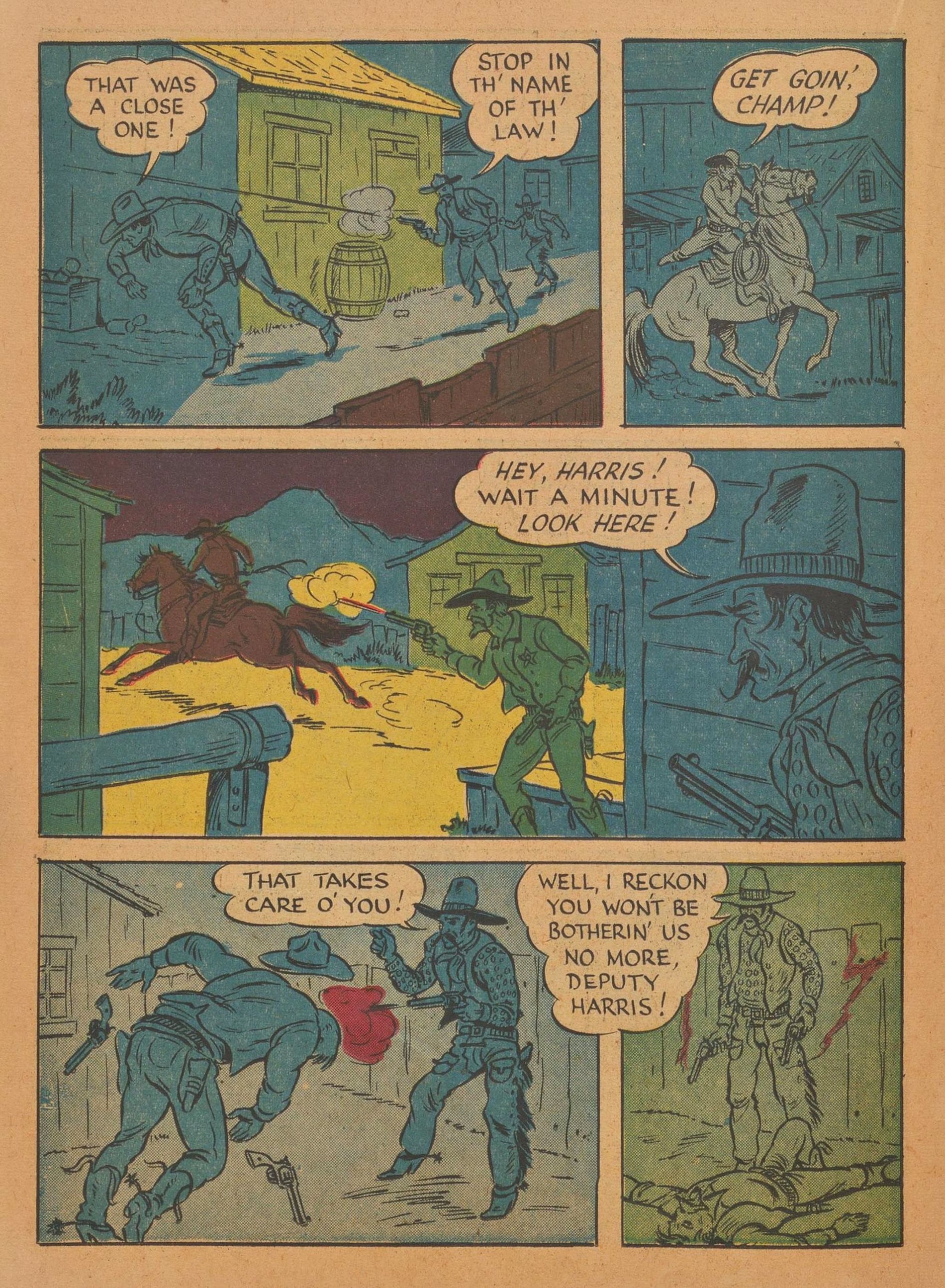 Read online Gene Autry Comics comic -  Issue #6 - 32