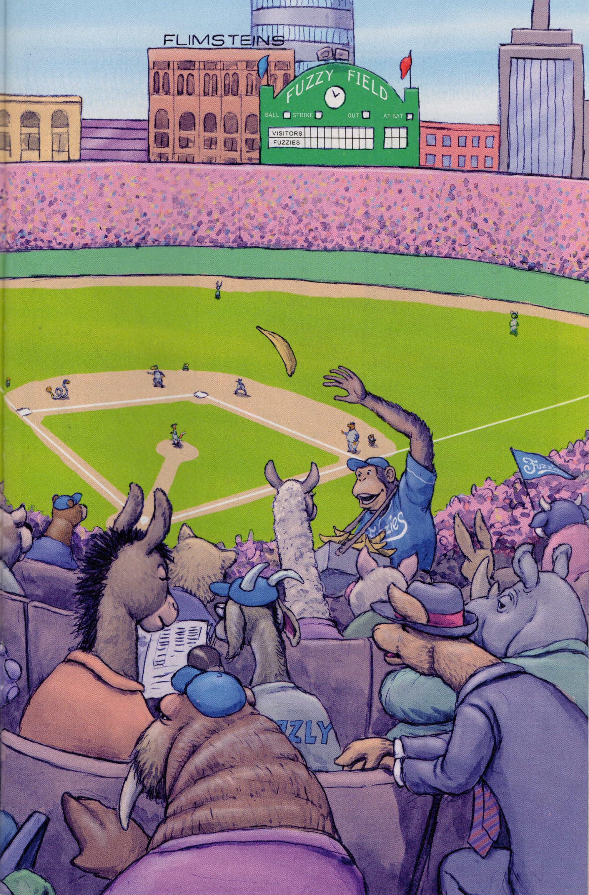 Read online Free Comic Book Day 2022 comic -  Issue # Papercutz Fuzzy Baseball - 9
