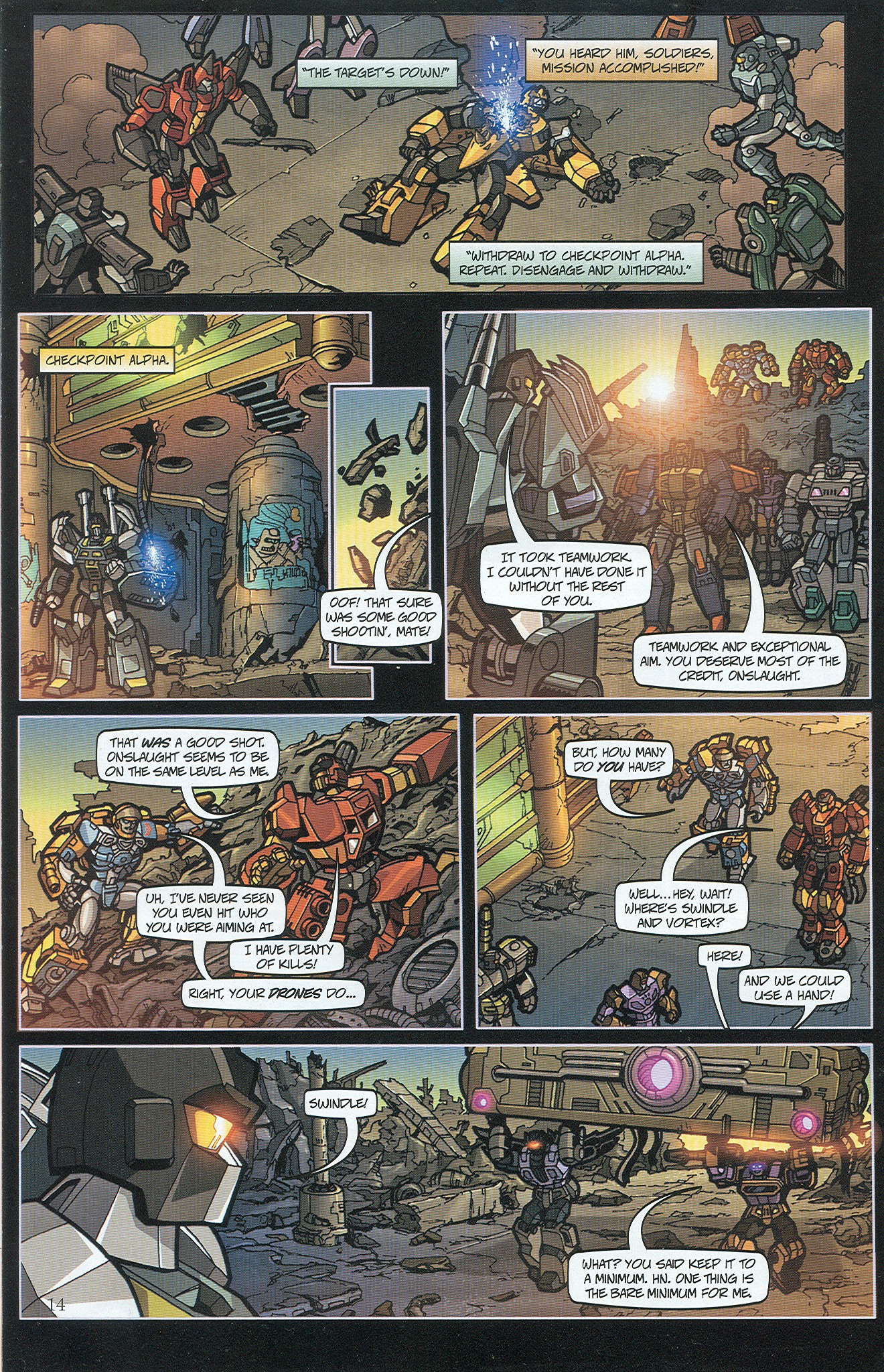 Read online Transformers: Collectors' Club comic -  Issue #33 - 14