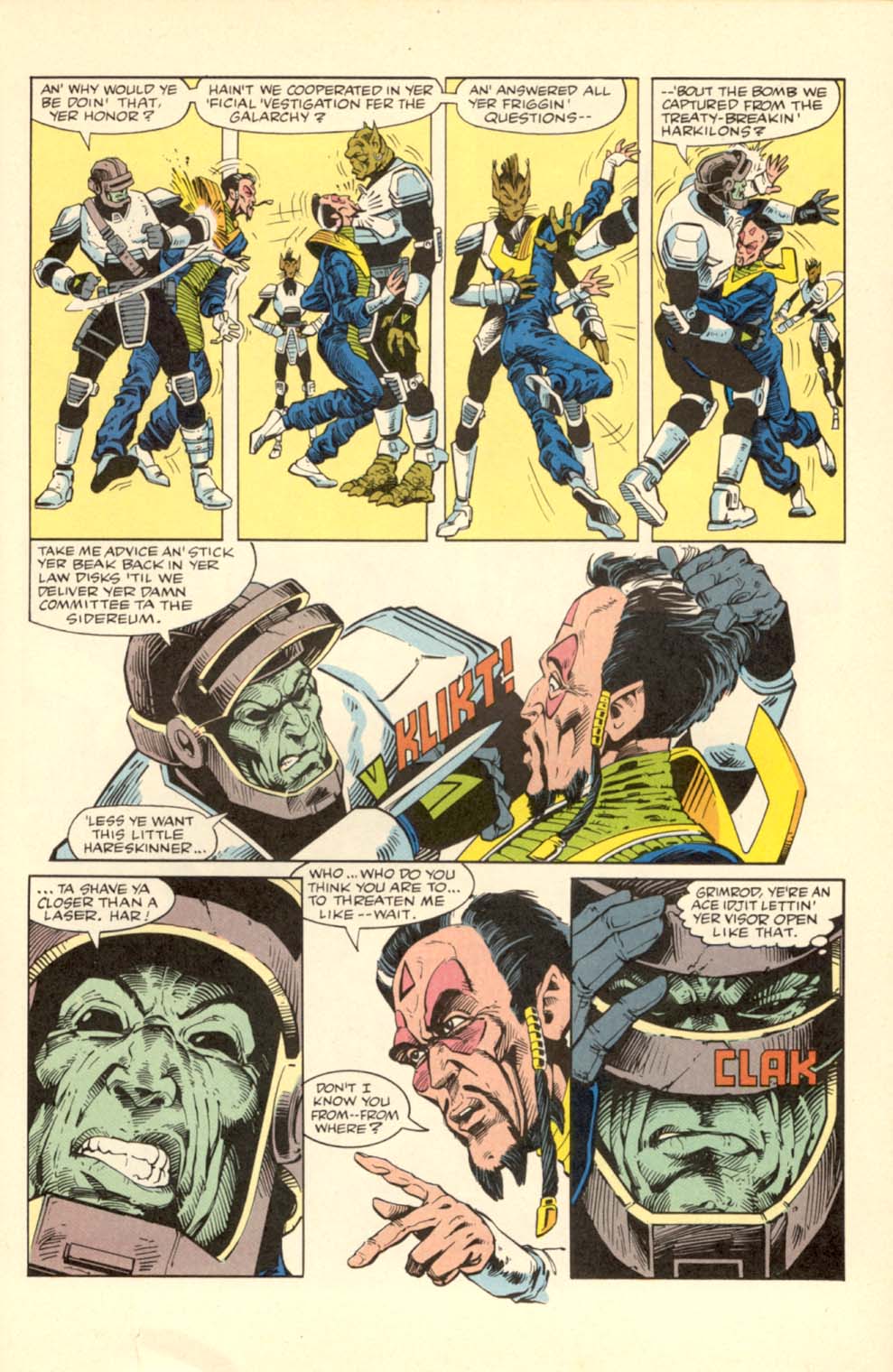 Read online Alien Legion comic -  Issue #7 - 5