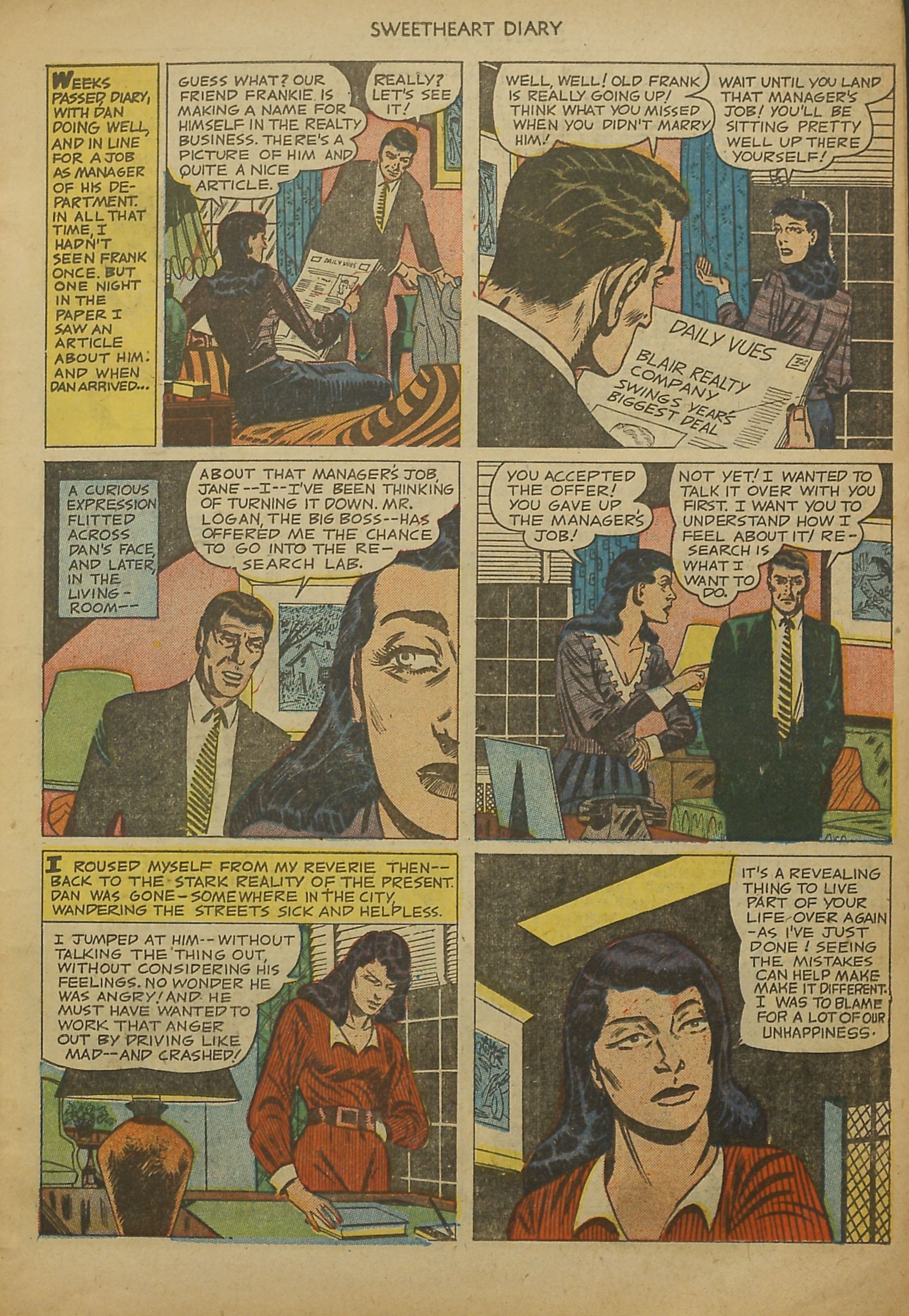 Read online Sweetheart Diary comic -  Issue #8 - 11