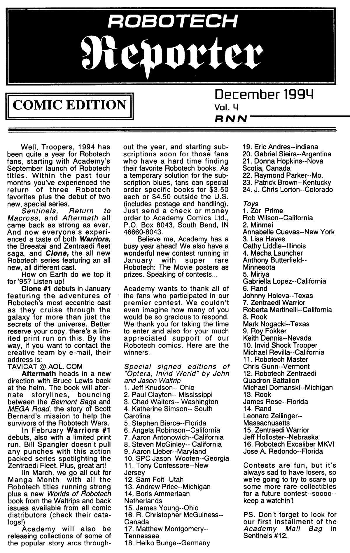 Read online Robotech: Amazon World- Escape from Praxis comic -  Issue # Full - 33