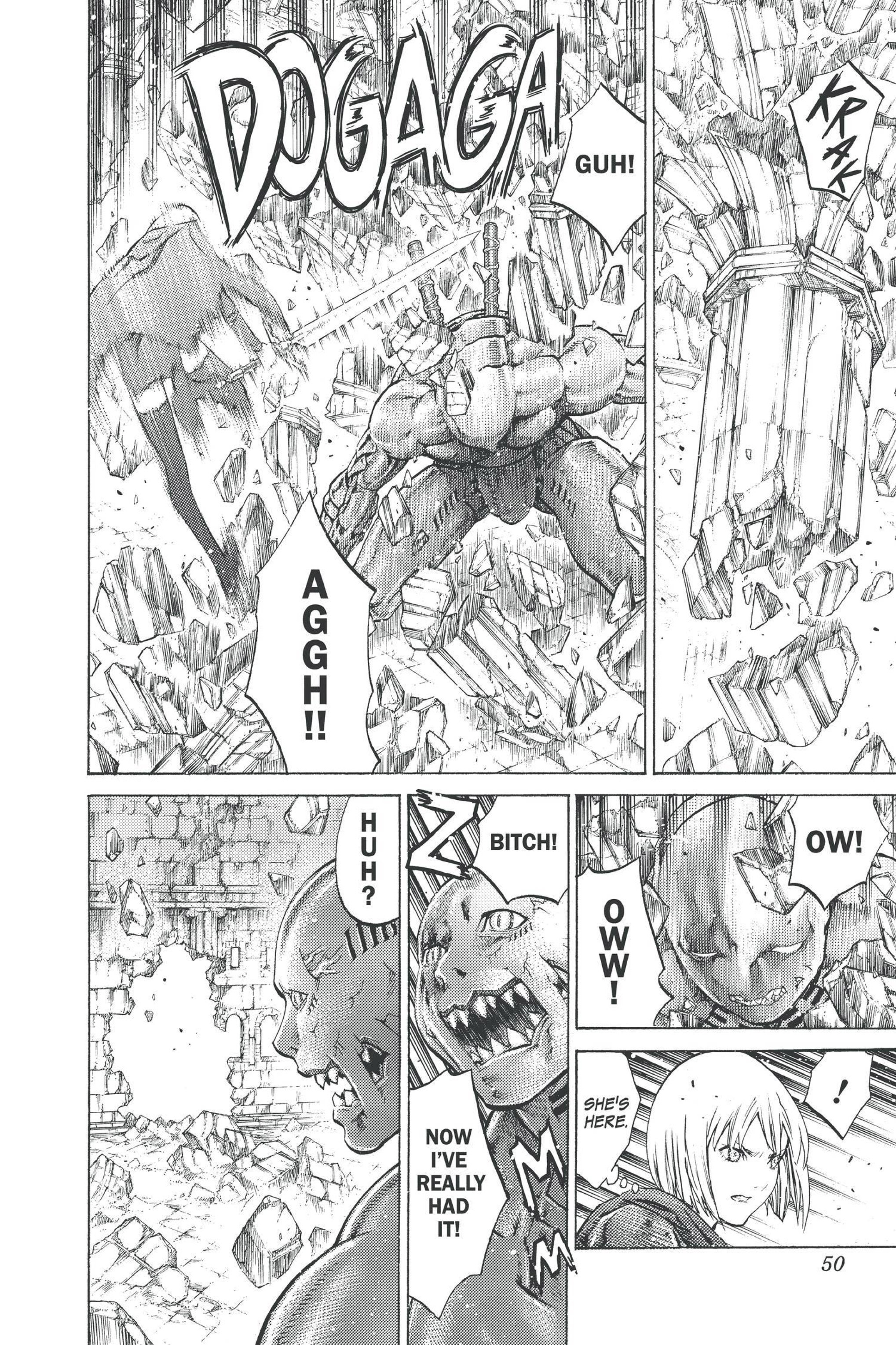 Read online Claymore comic -  Issue #17 - 49