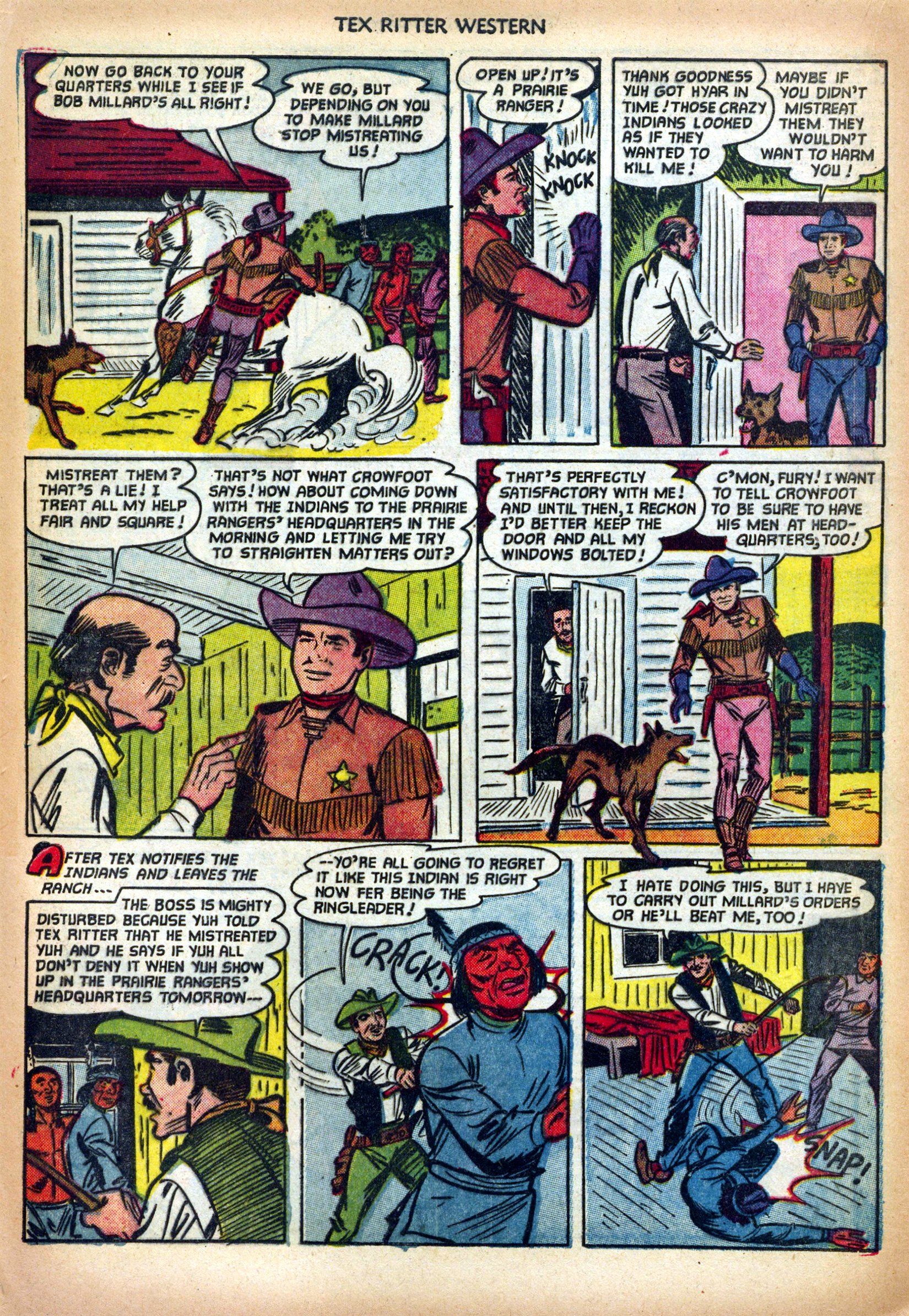 Read online Tex Ritter Western comic -  Issue #13 - 20