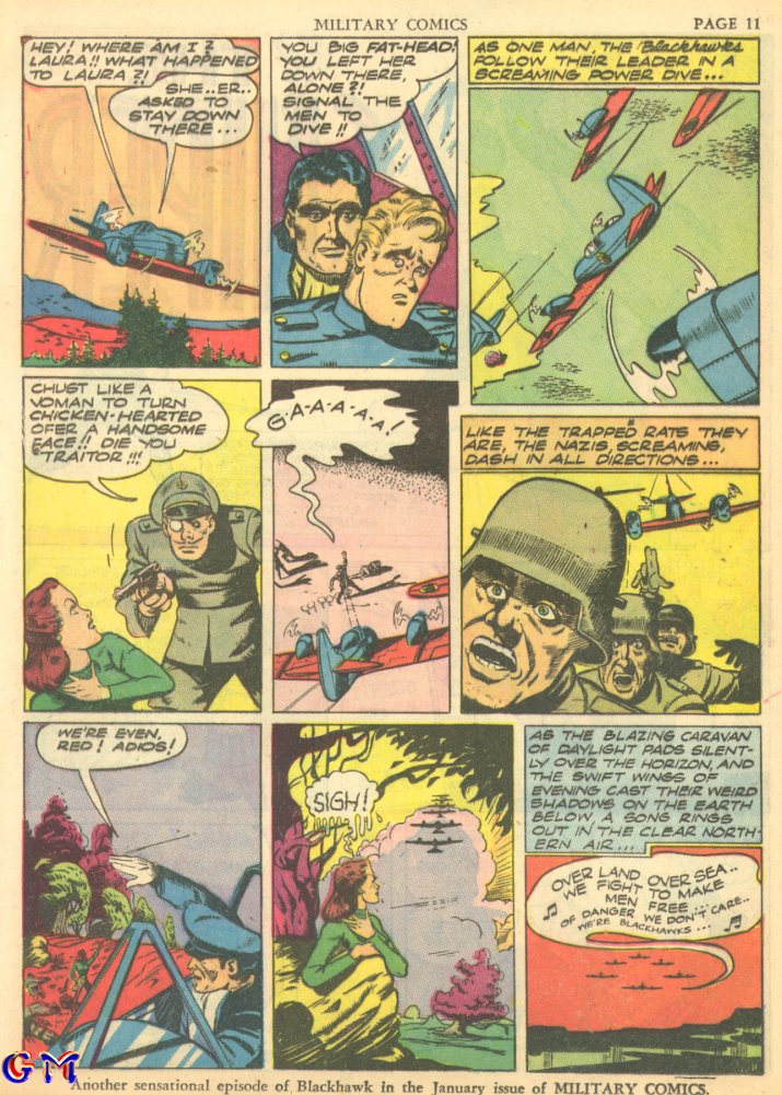 Read online Military Comics comic -  Issue #5 - 13