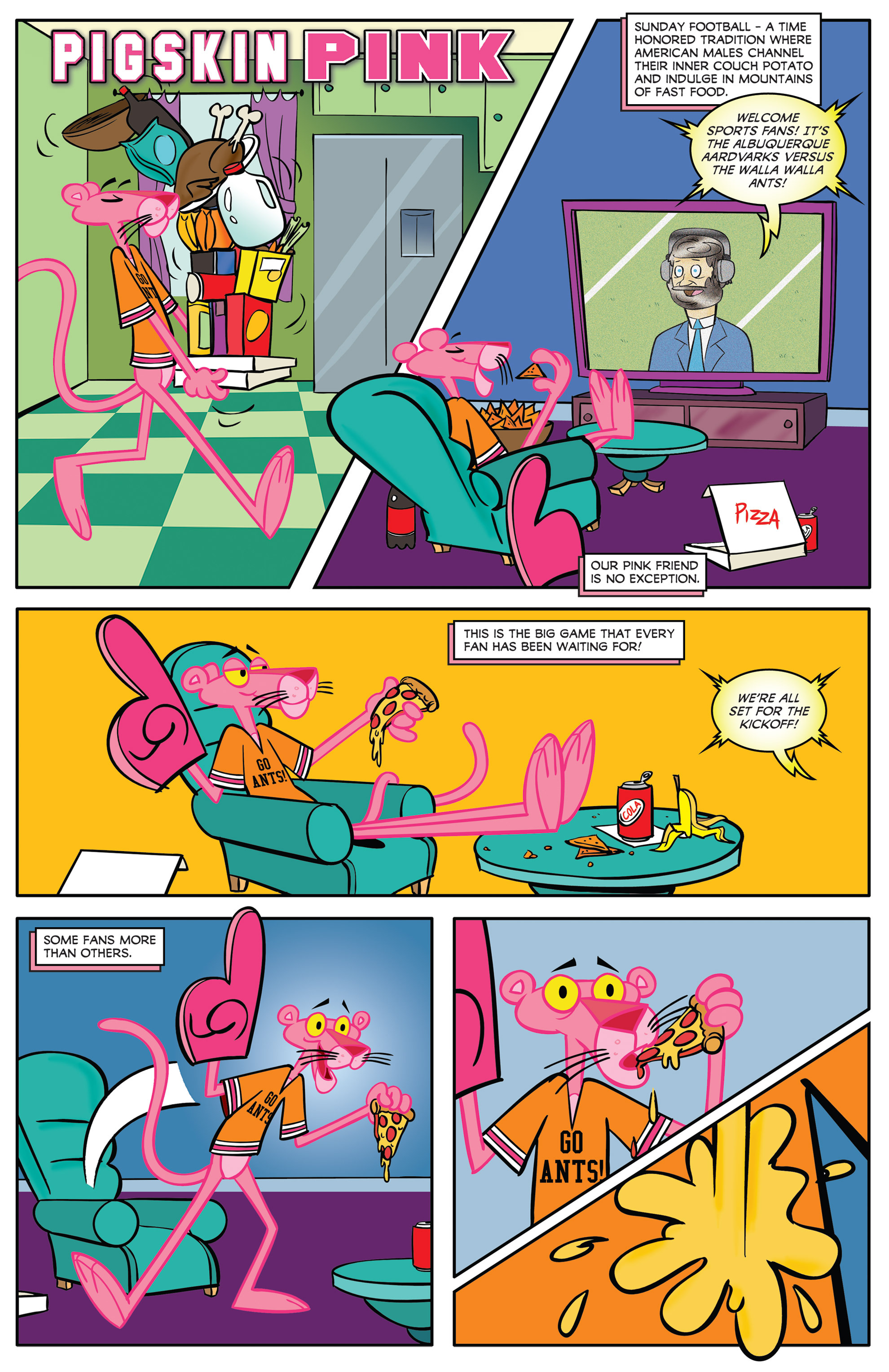 Read online The Pink Panther: Snow Day comic -  Issue # Full - 11