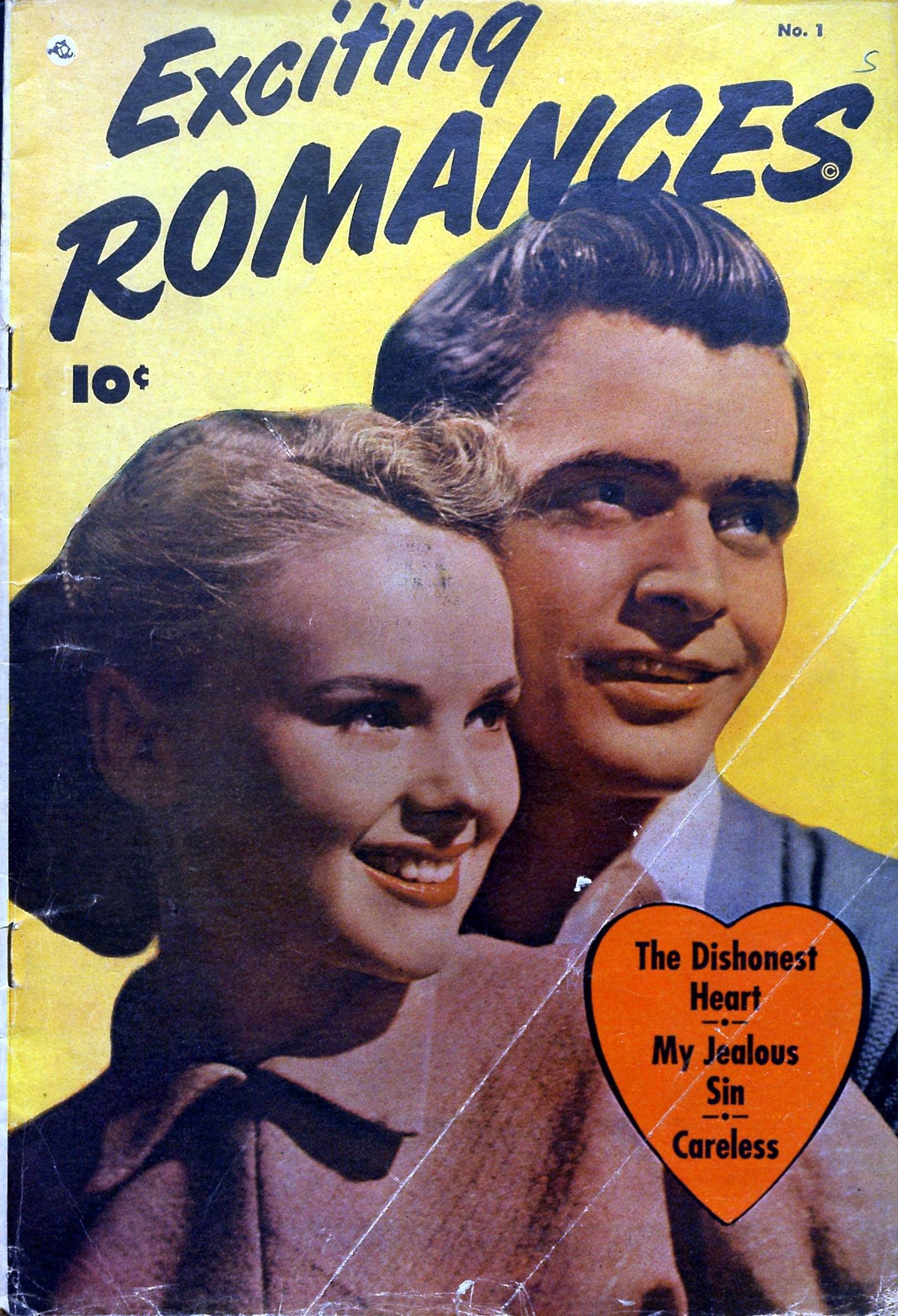 Read online Exciting Romances comic -  Issue #1 - 1