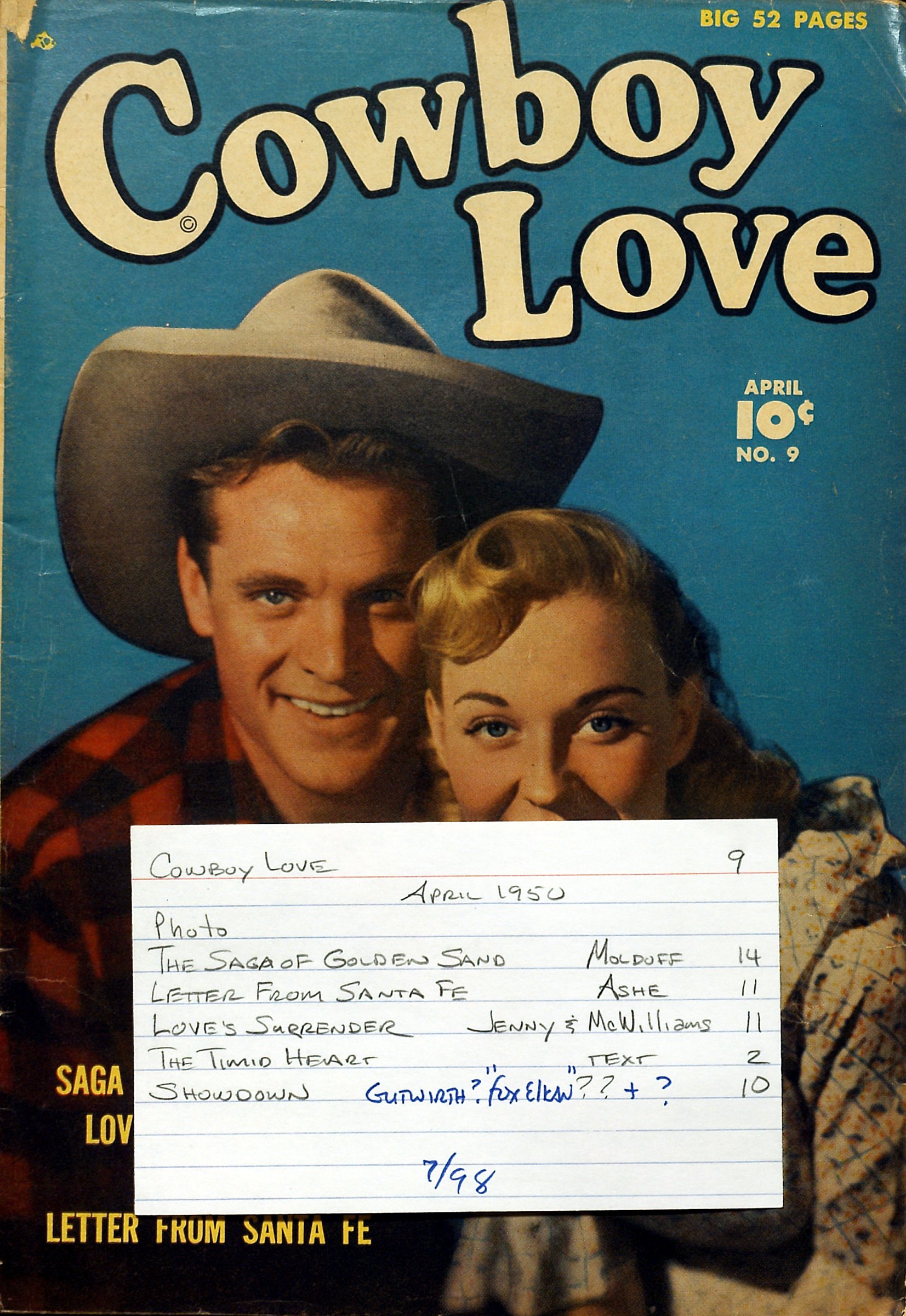 Read online Cowboy Love comic -  Issue #9 - 53
