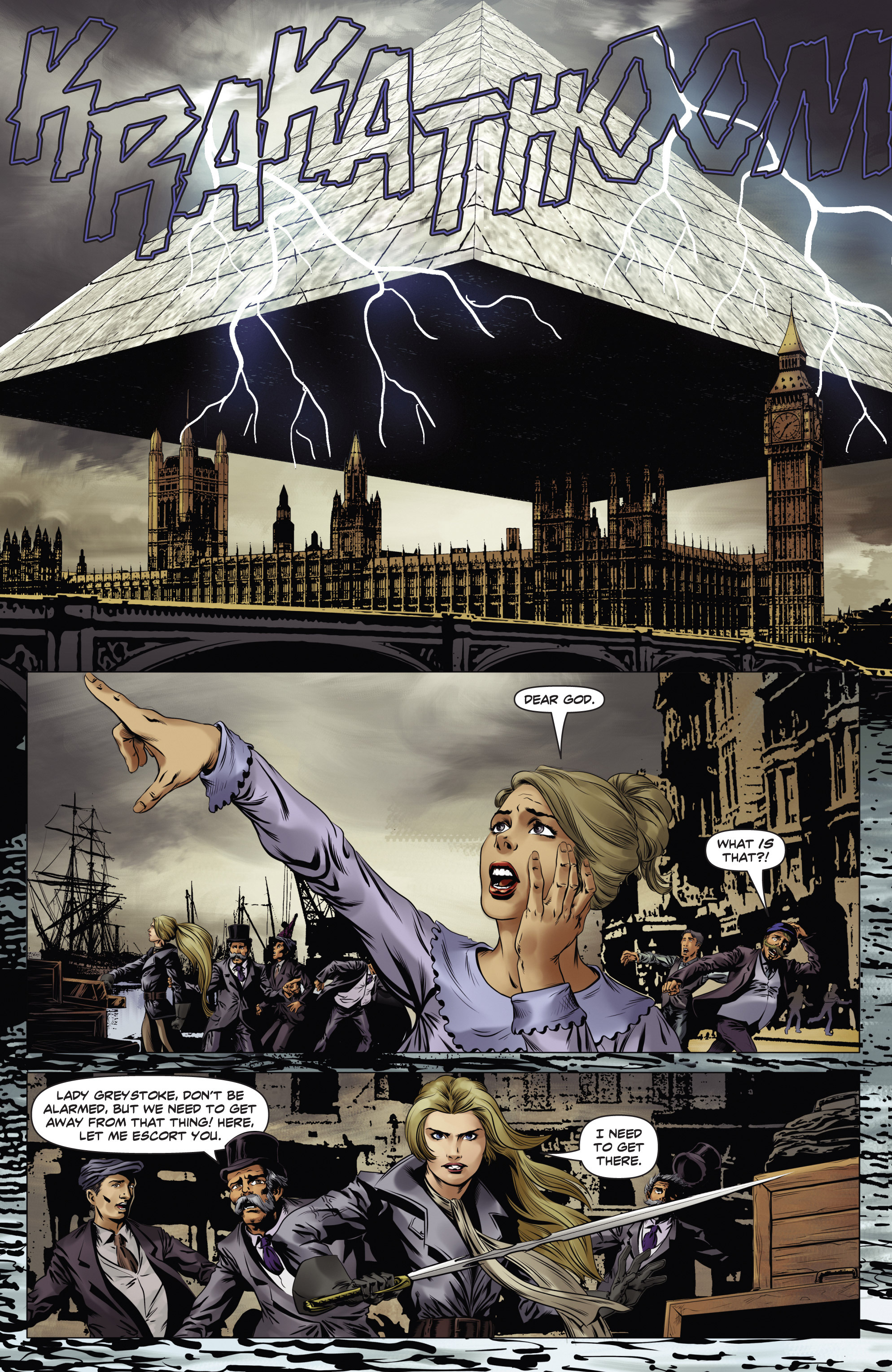 Read online Swords of Sorrow: Pantha & Jane Porter Special comic -  Issue # Full - 8