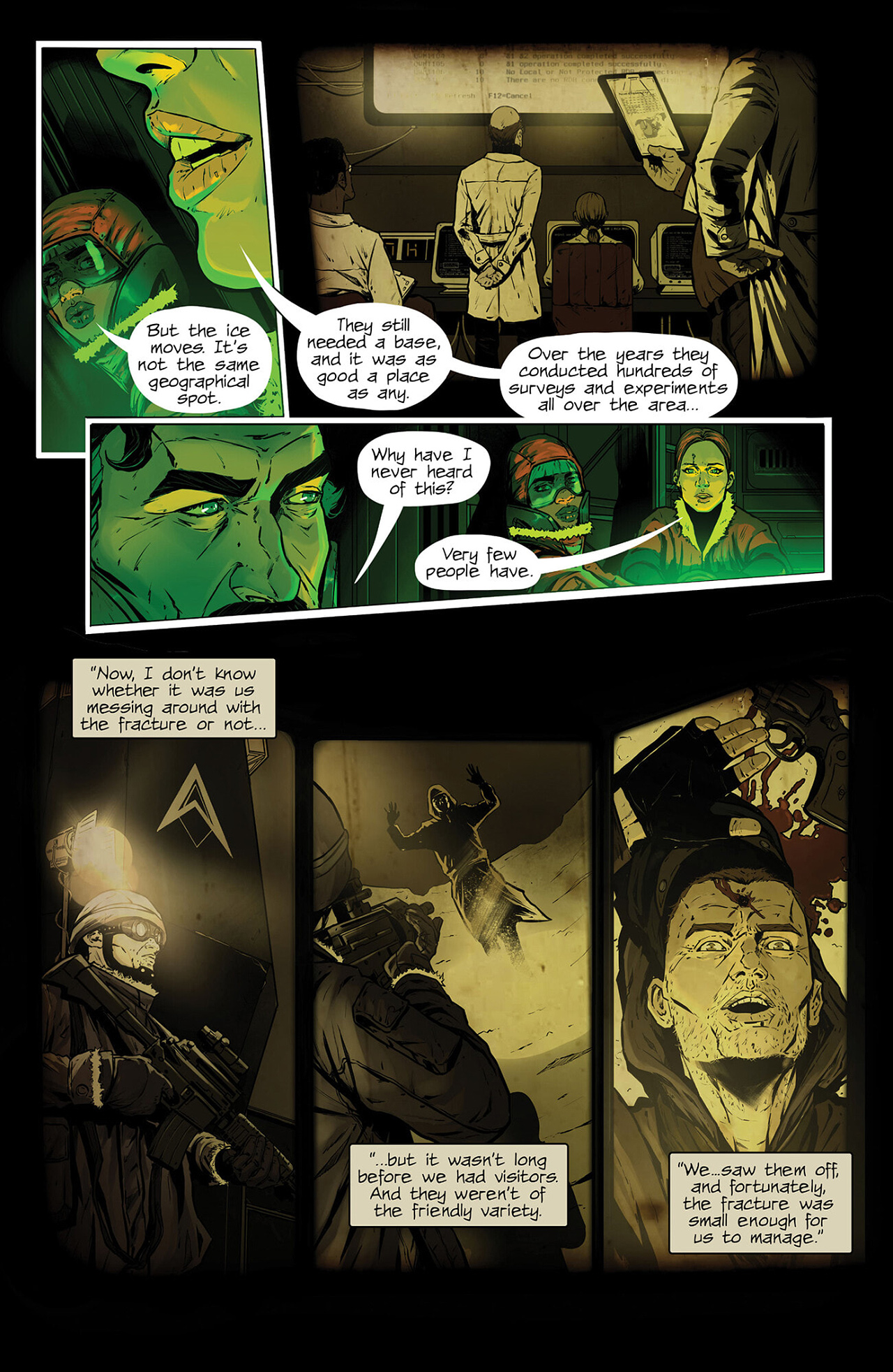 Read online Antarctica comic -  Issue #3 - 12