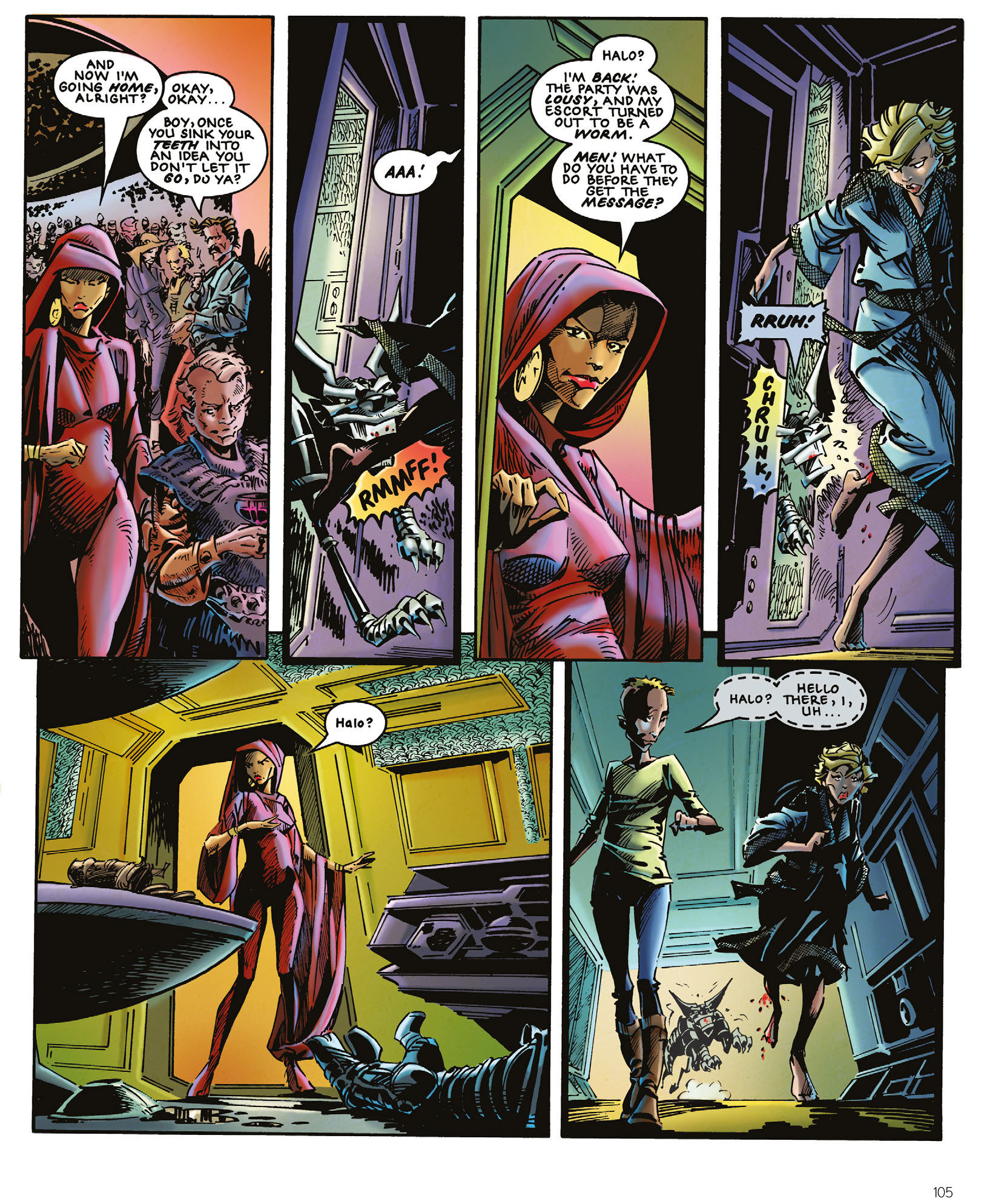 Read online The Ballad of Halo Jones: Full Colour Omnibus Edition comic -  Issue # TPB (Part 2) - 8