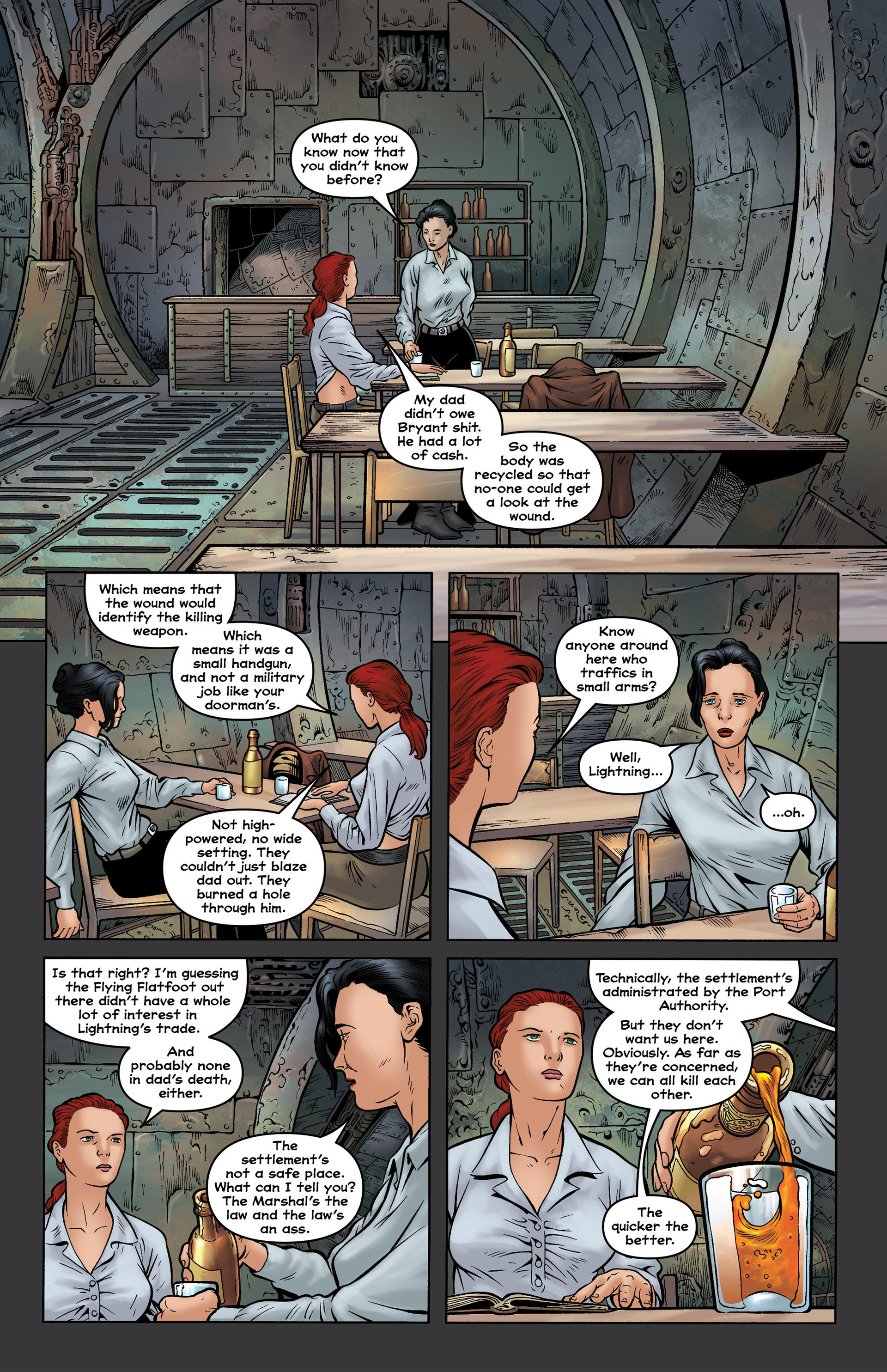 Read online Warren Ellis' Ignition City comic -  Issue #3 - 9