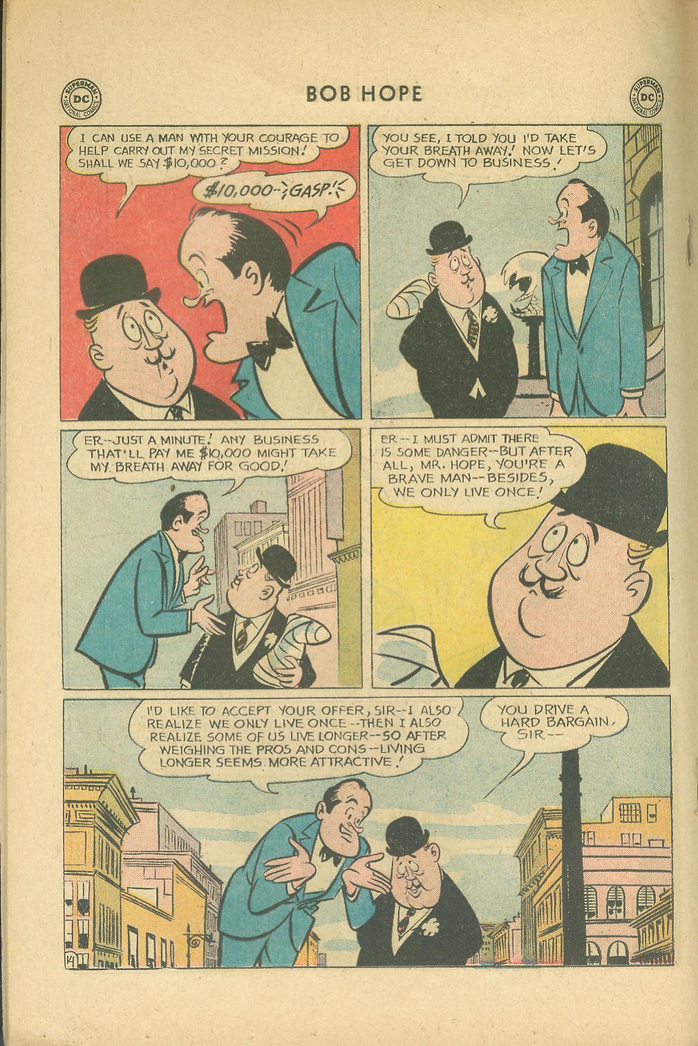 Read online The Adventures of Bob Hope comic -  Issue #76 - 20