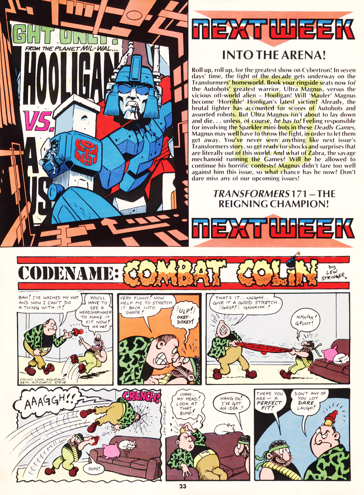 Read online The Transformers (UK) comic -  Issue #170 - 16
