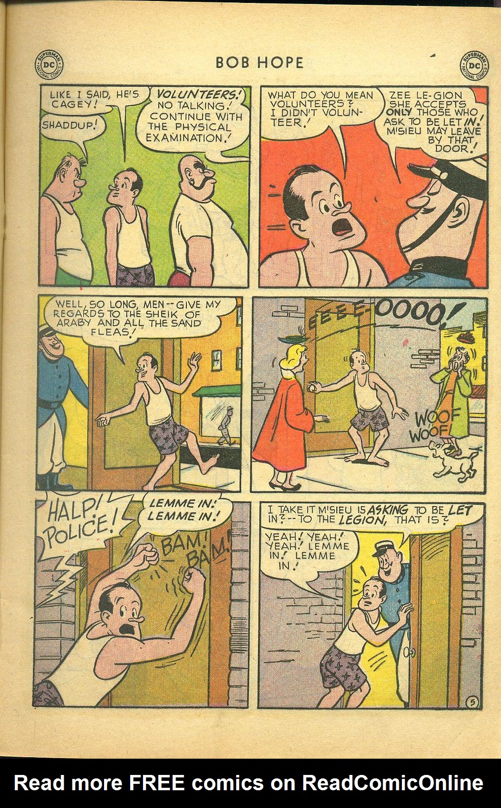 Read online The Adventures of Bob Hope comic -  Issue #10 - 7